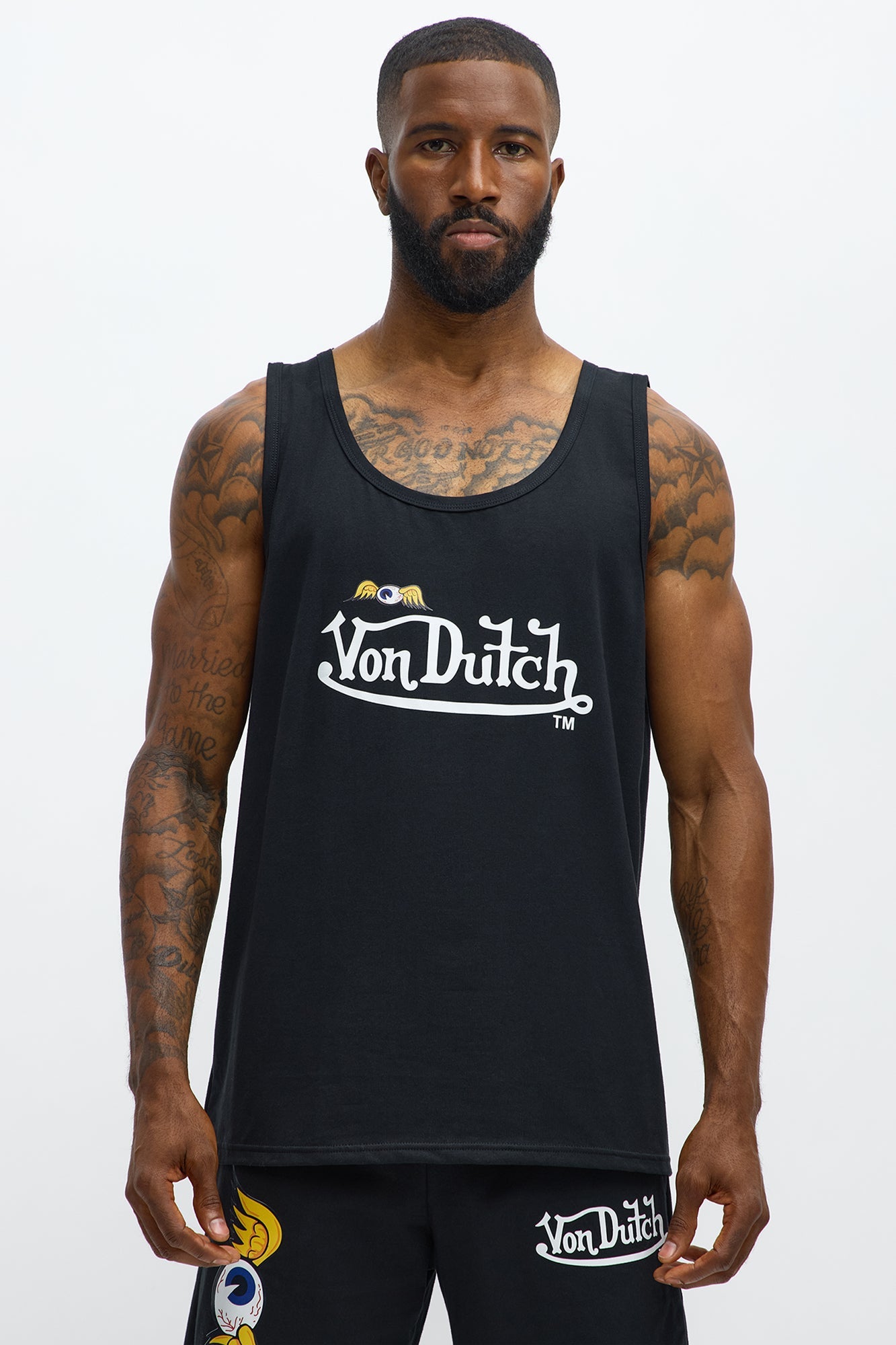 Von Dutch Logo Lounge Set - Black