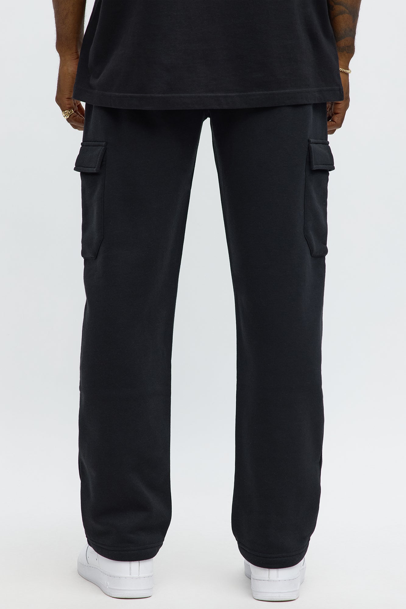 Lakers Cargo Sweatpants - Black