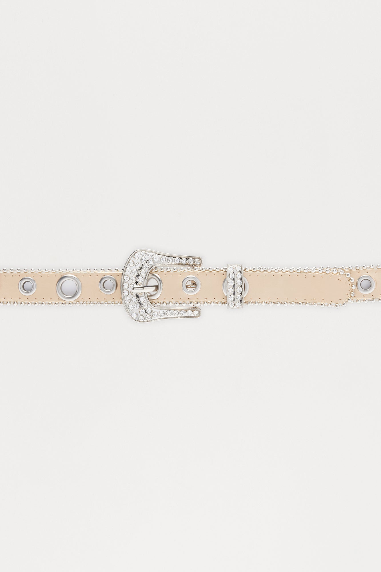 Foxy Faux Fur Belt - Taupe