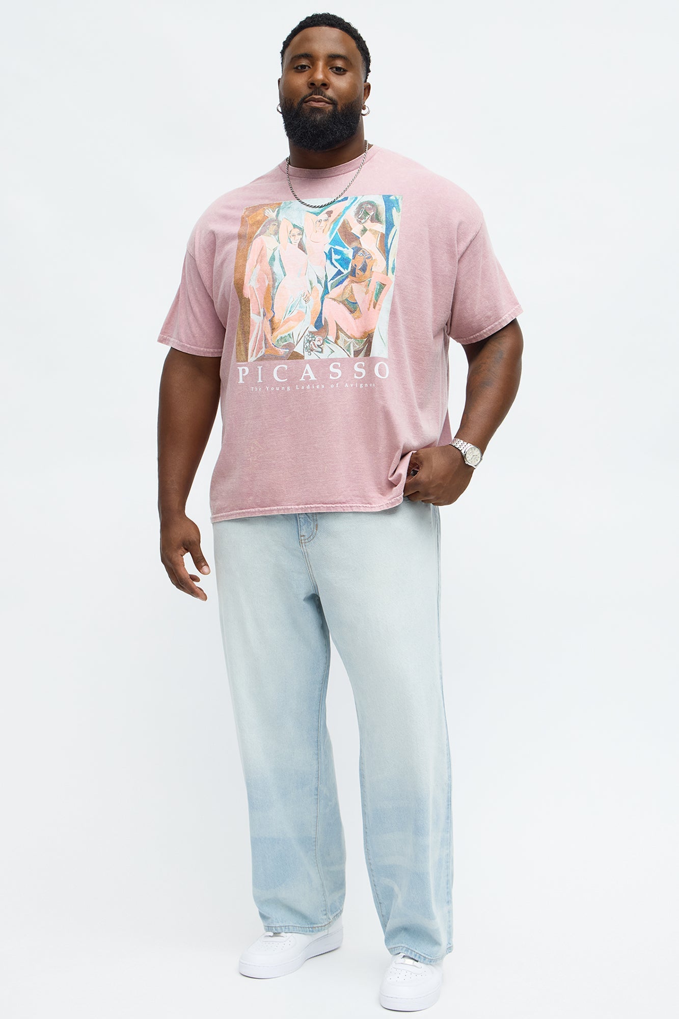 Picasso Muse Short Sleeve Tee - Pink
