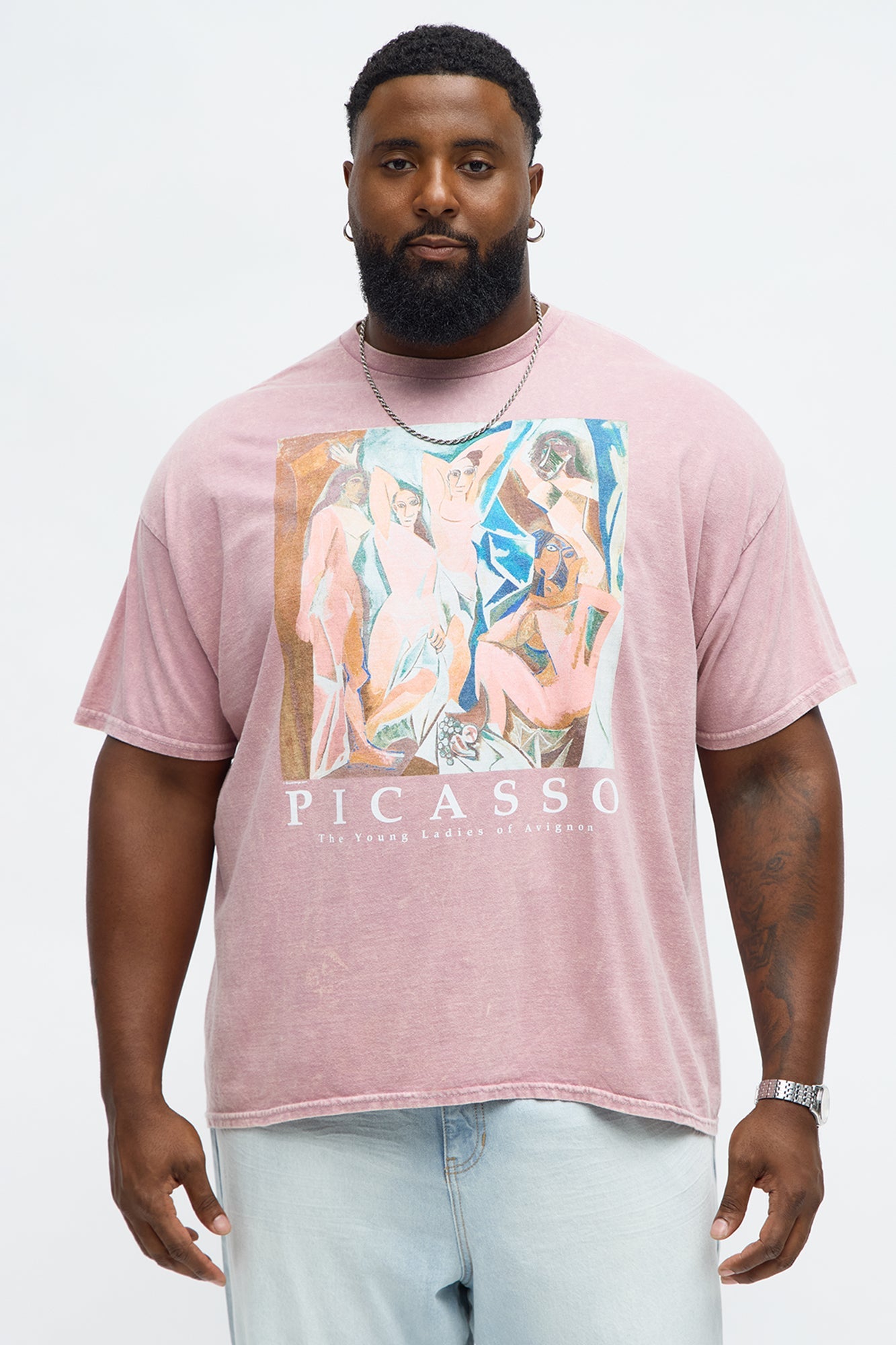 Picasso Muse Short Sleeve Tee - Pink