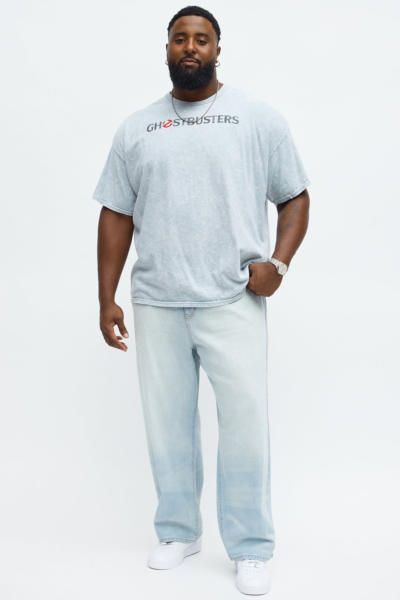 Ghostbusters Ecto 1 Mobile Short Sleeve Tee - Grey