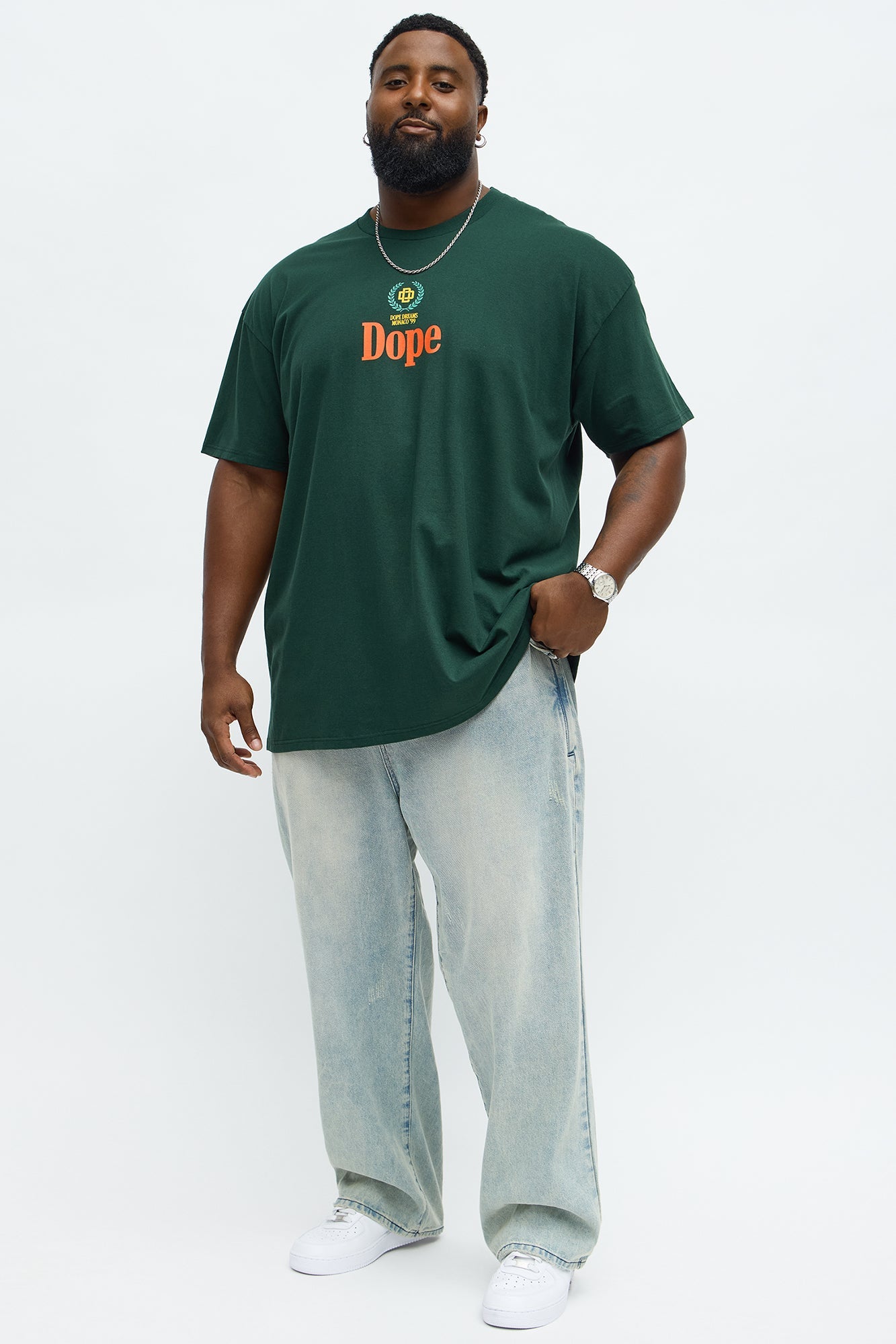 Dope Dreams Monaco Short Sleeve Tee - Green