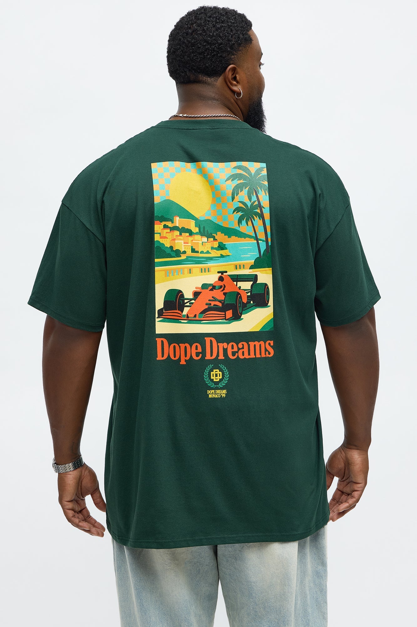 Dope Dreams Monaco Short Sleeve Tee - Green