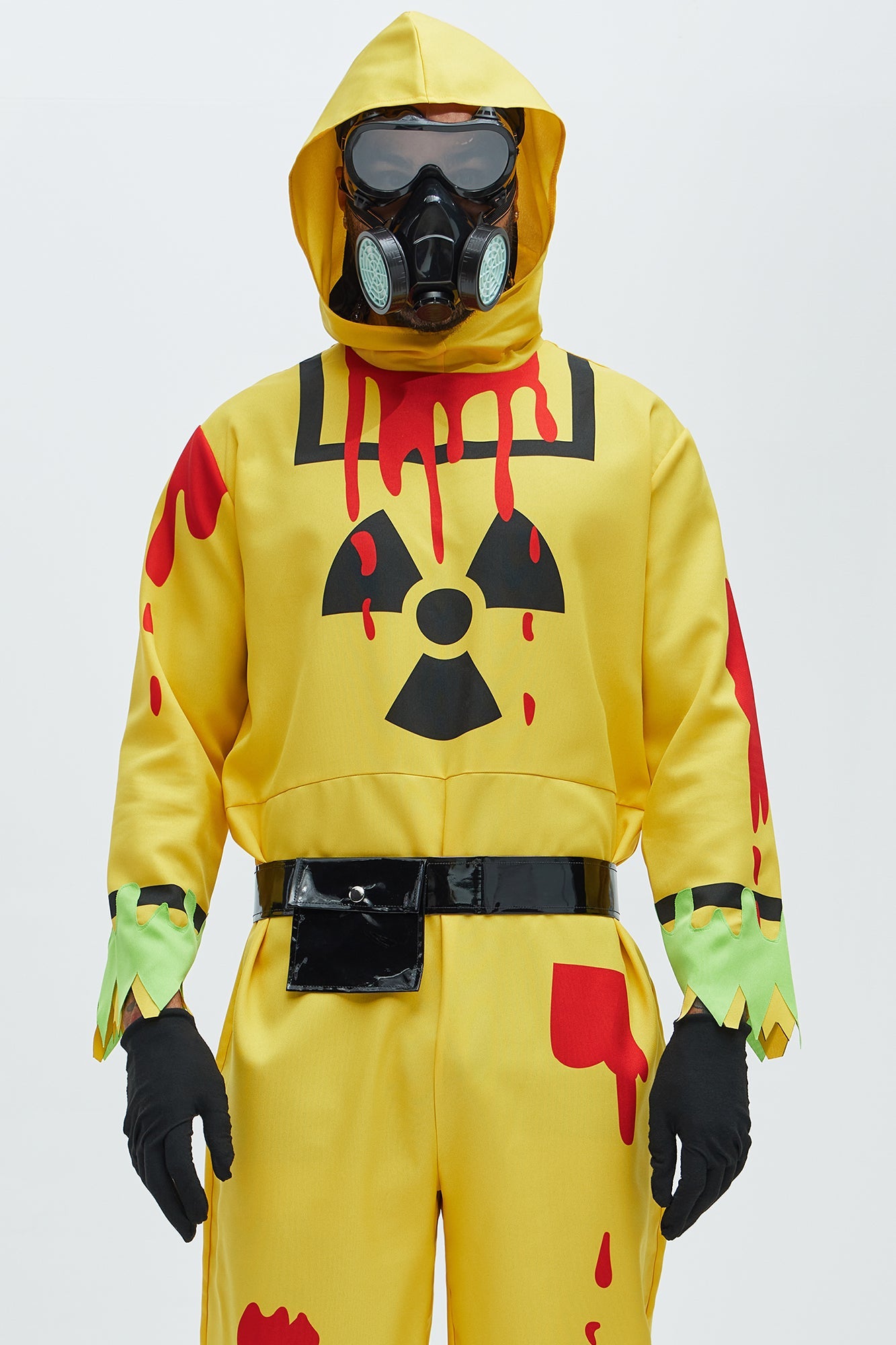 Toxic Bio Suit Costume - Yellow/combo