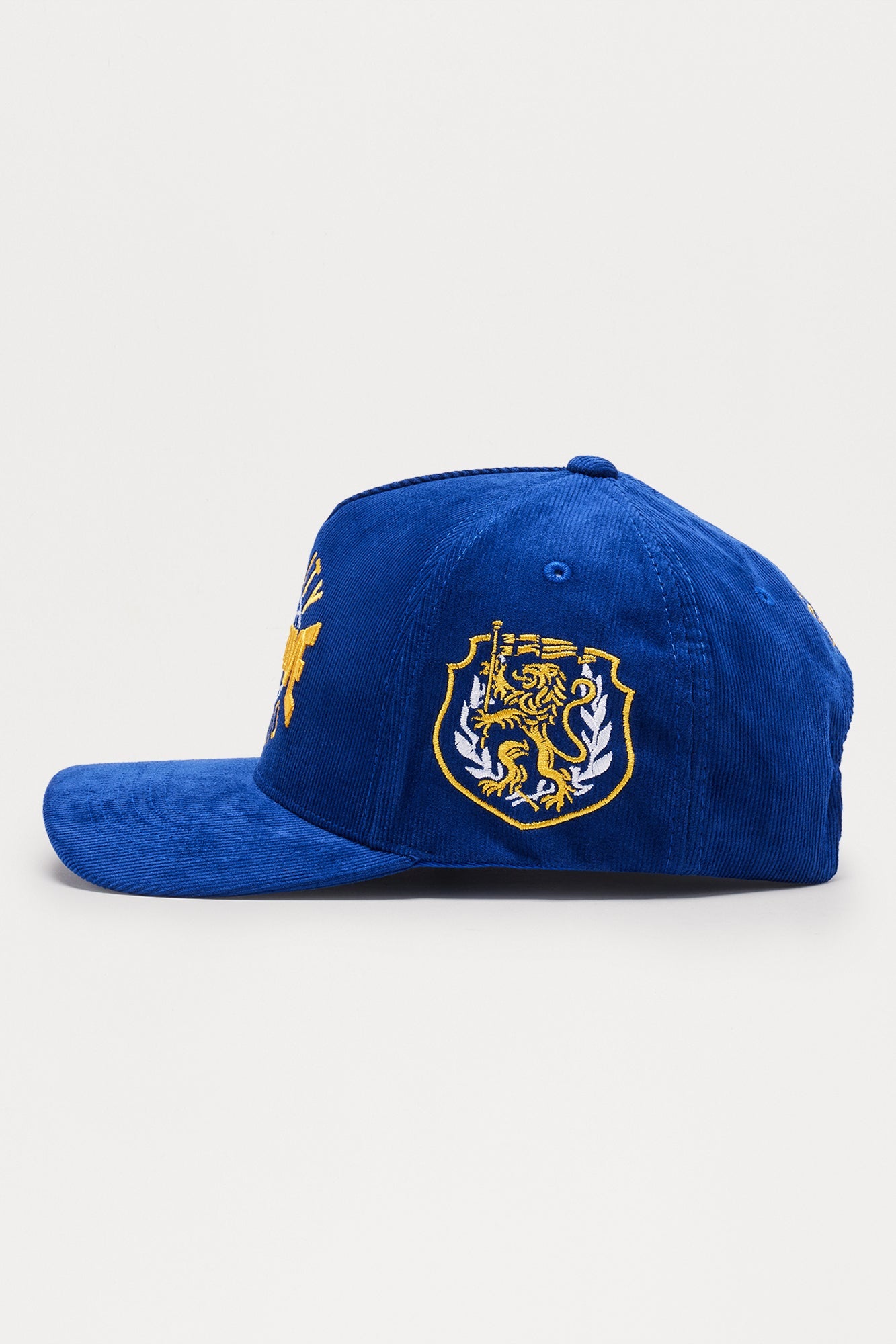 Creative Studio Structured Corduroy Snapback Hat - Navy
