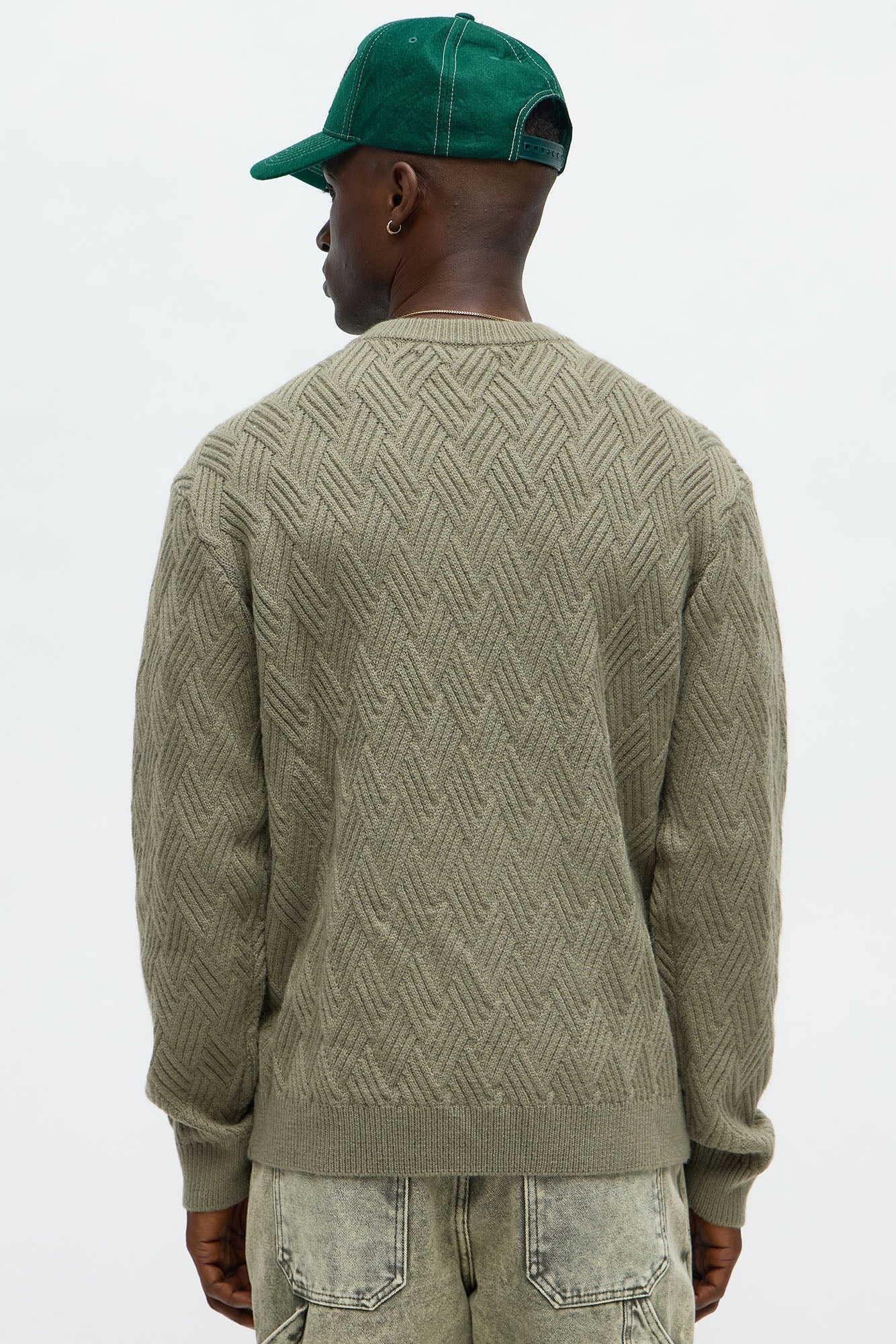 That Stuff Crewneck Sweater - Olive