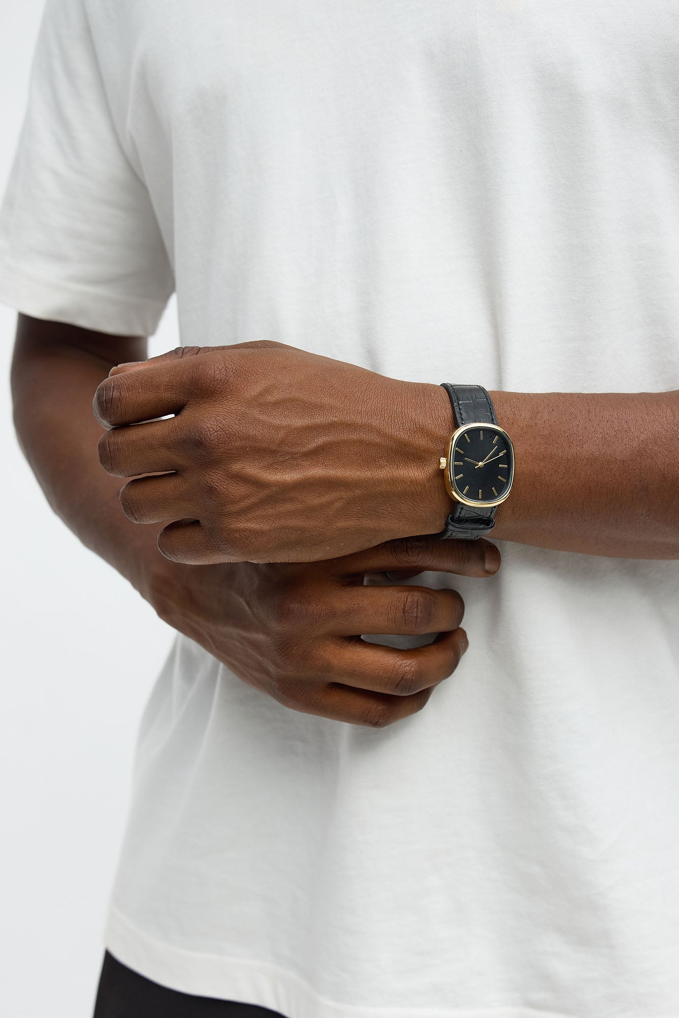 Time Is Everything Watch - Black/Gold