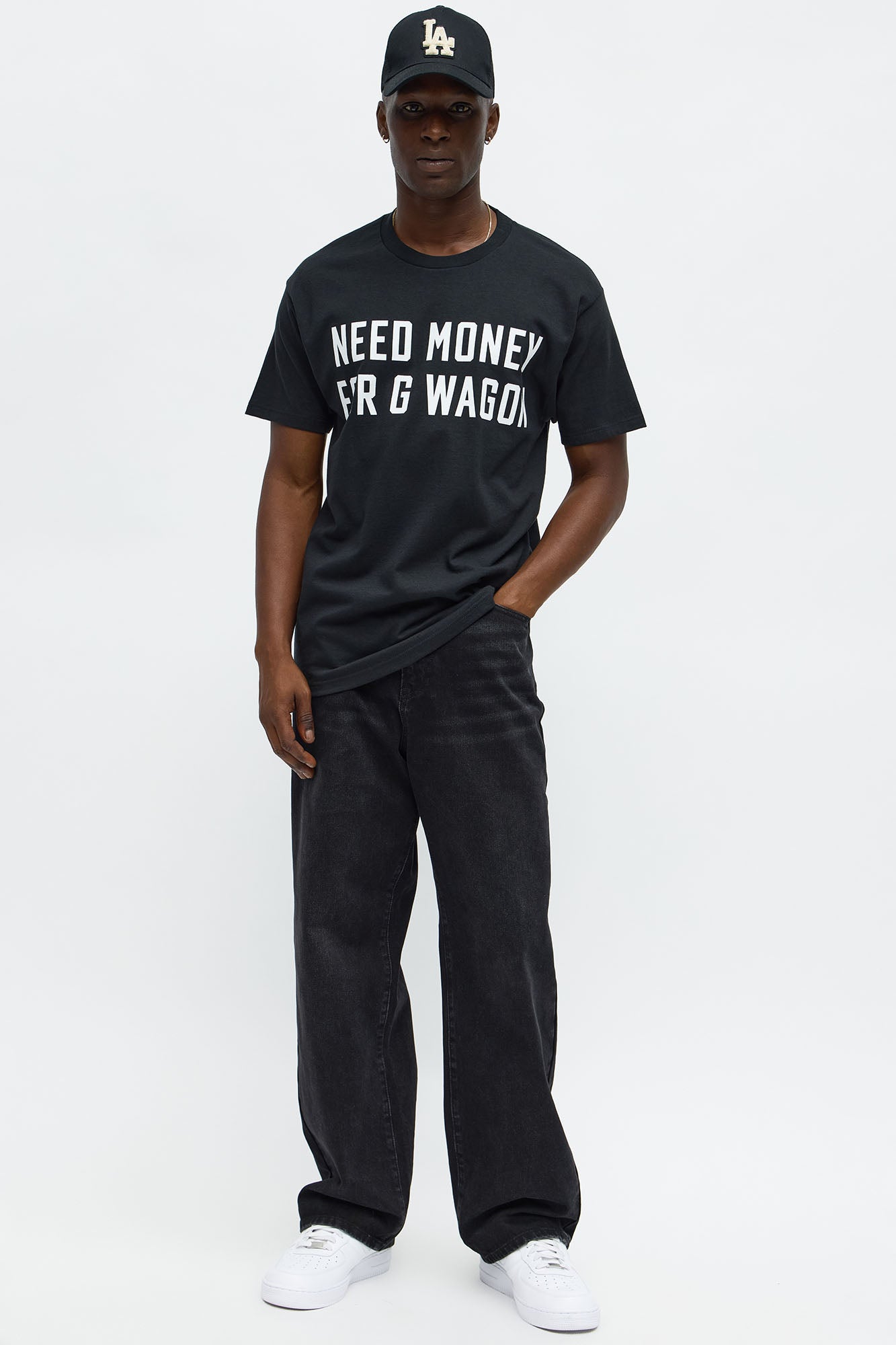 Need Money For G Wagon Short Sleeve Tee - Black
