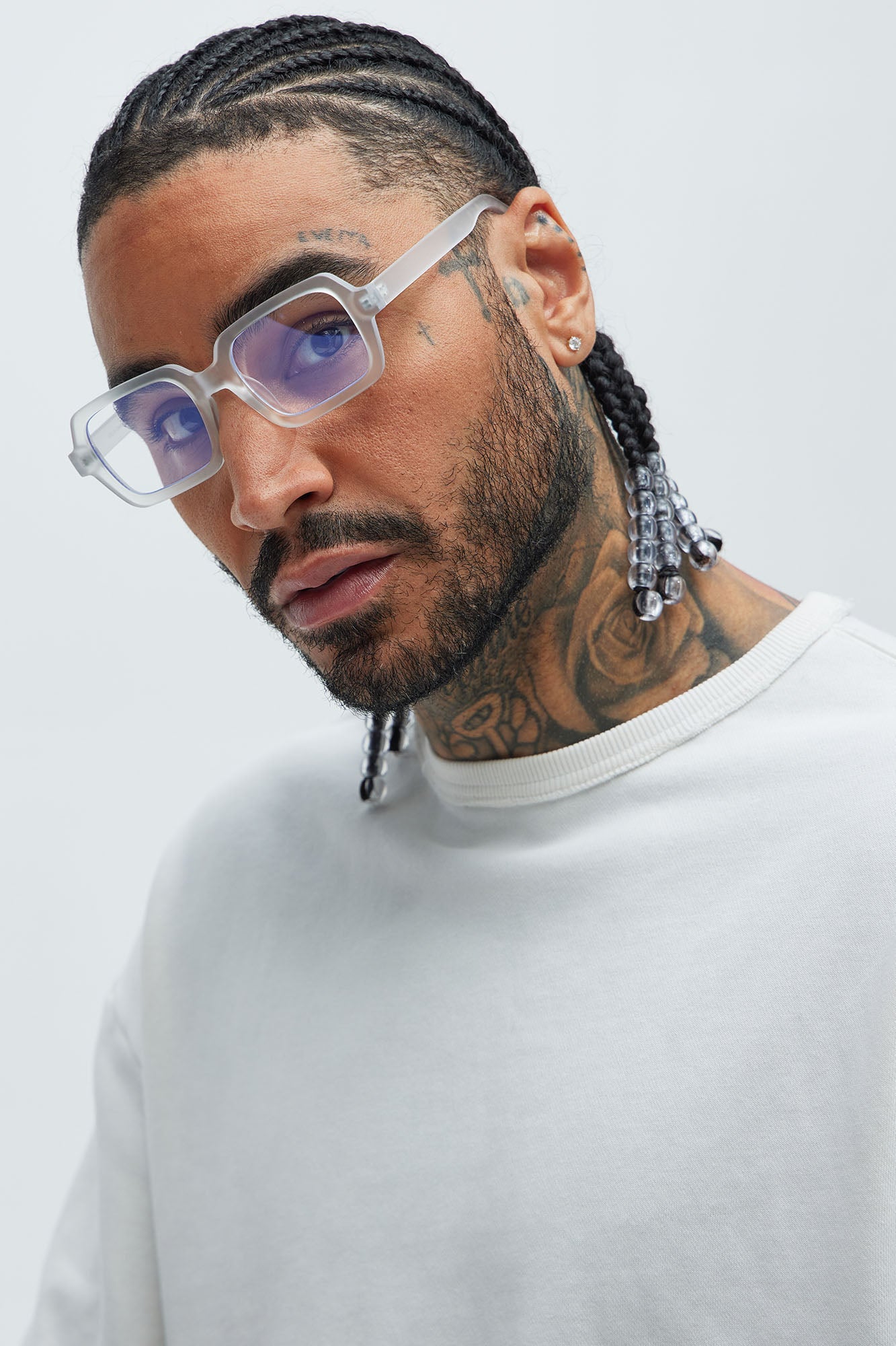 New Scene Blue Light Sunglasses - Clear