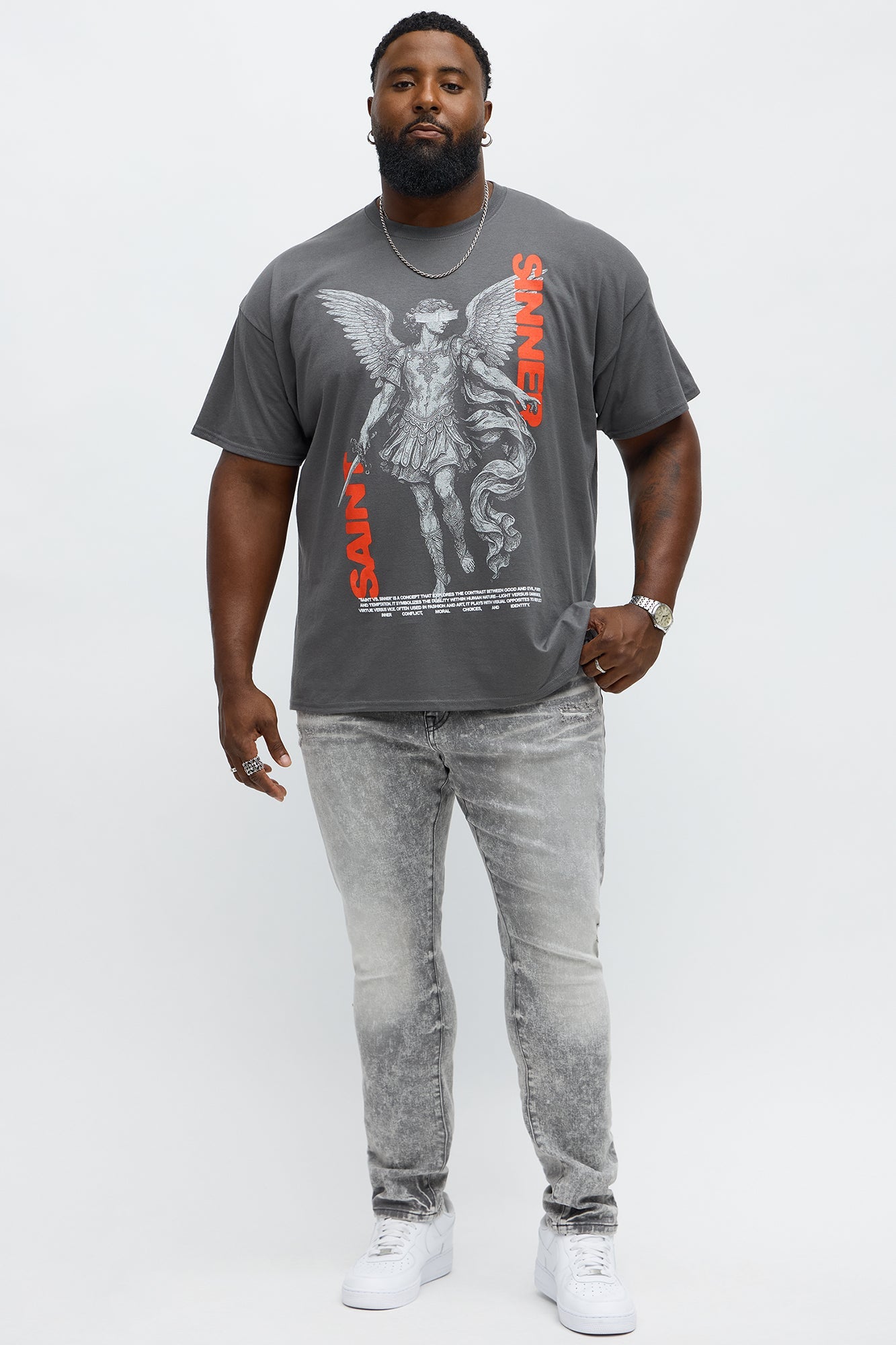 Skinny Got To Me Distressed Jean - Grey