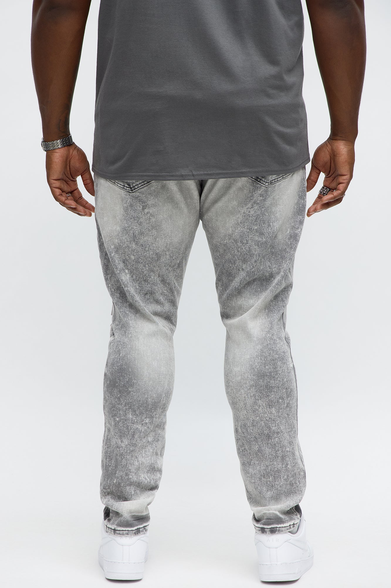 Skinny Got To Me Distressed Jean - Grey