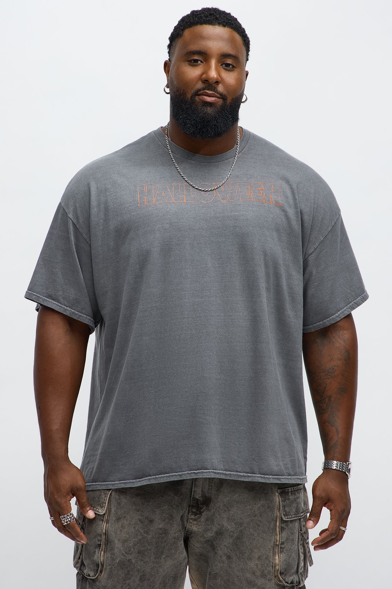 Halloween Michael Myers Classic Short Sleeve Tee - Charcoal