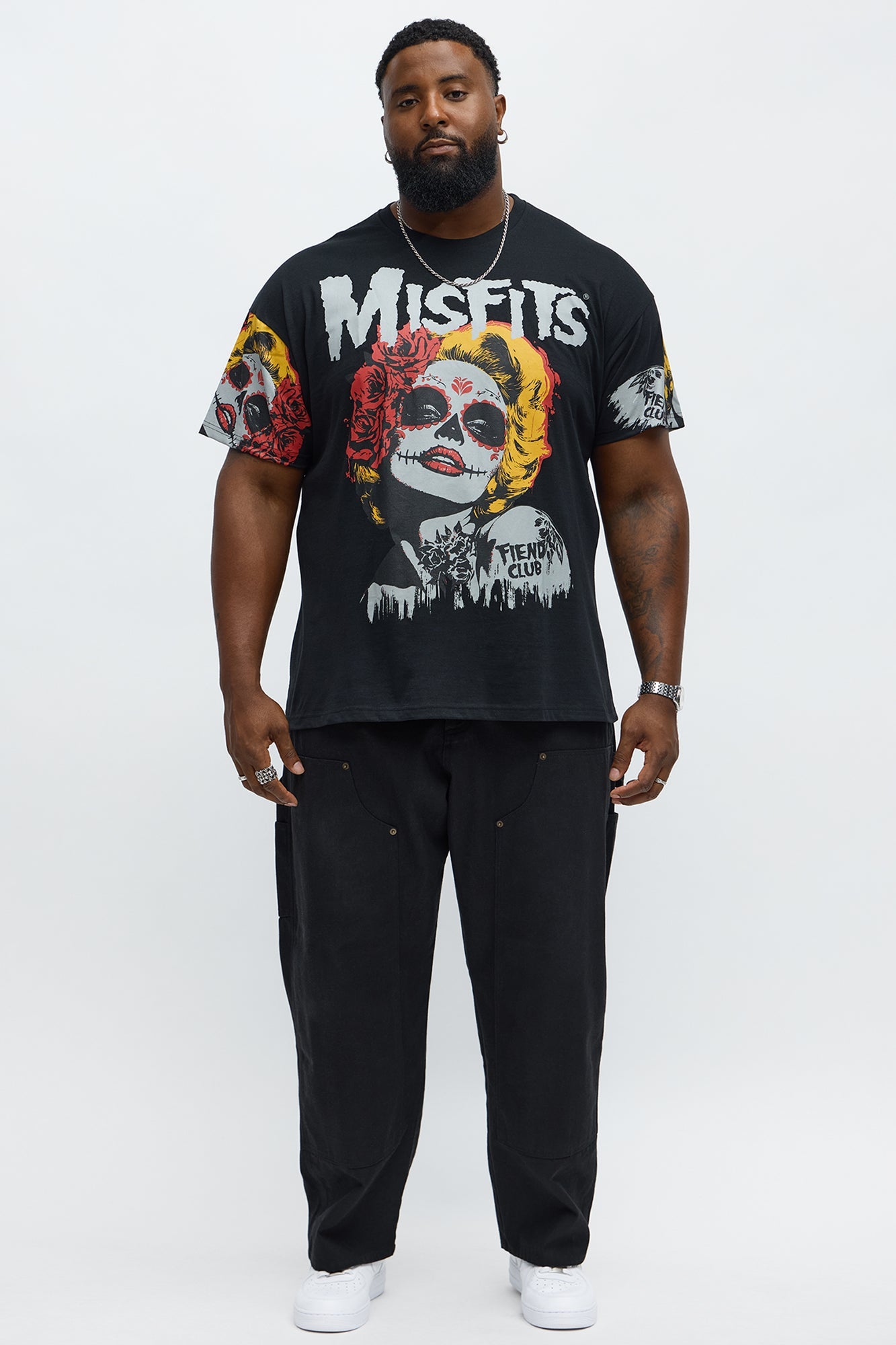 Misfits Fiend Club Short Sleeve Tee - Black