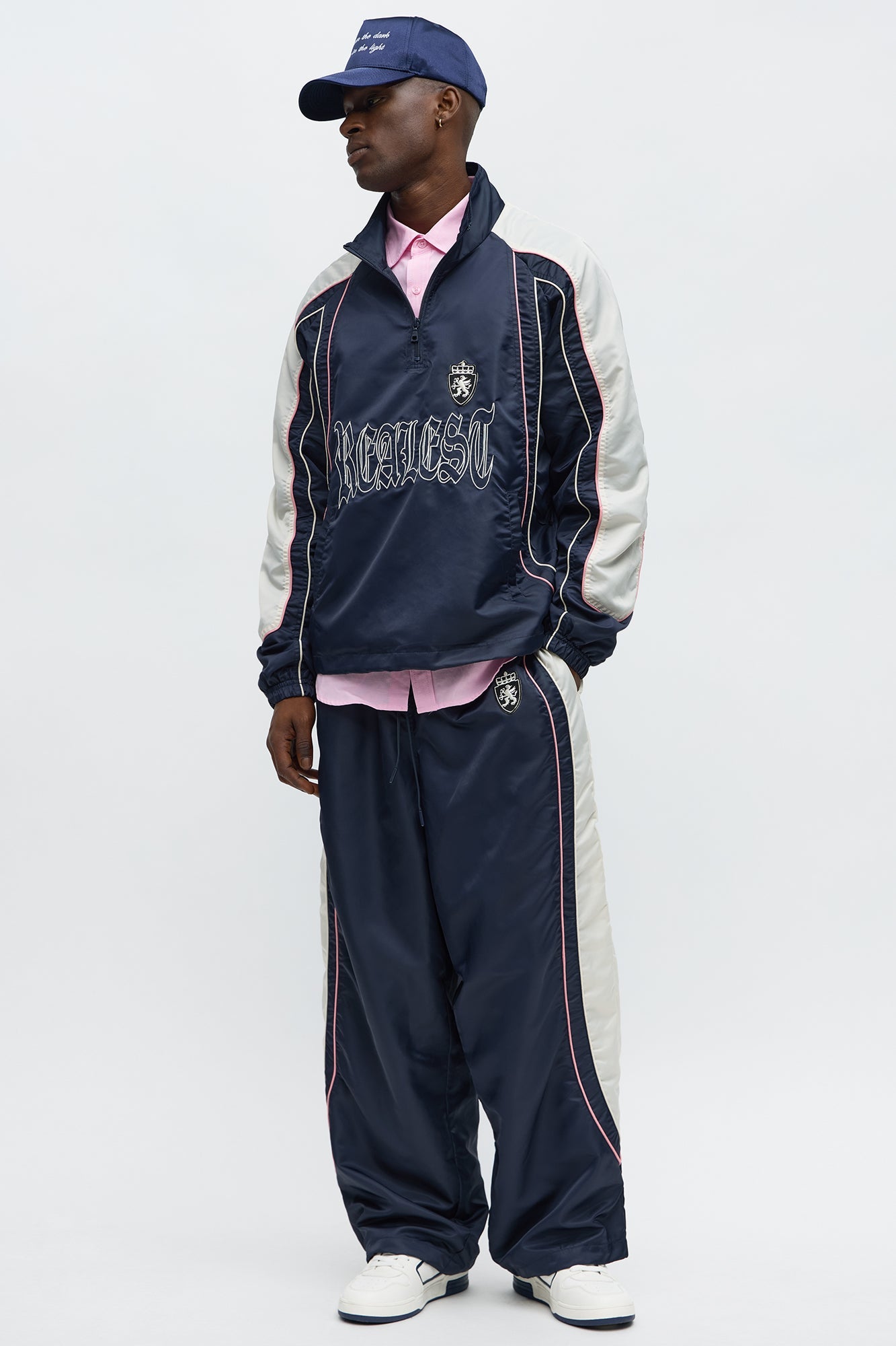 Realest Flow Anorak Jacket - Navy/combo