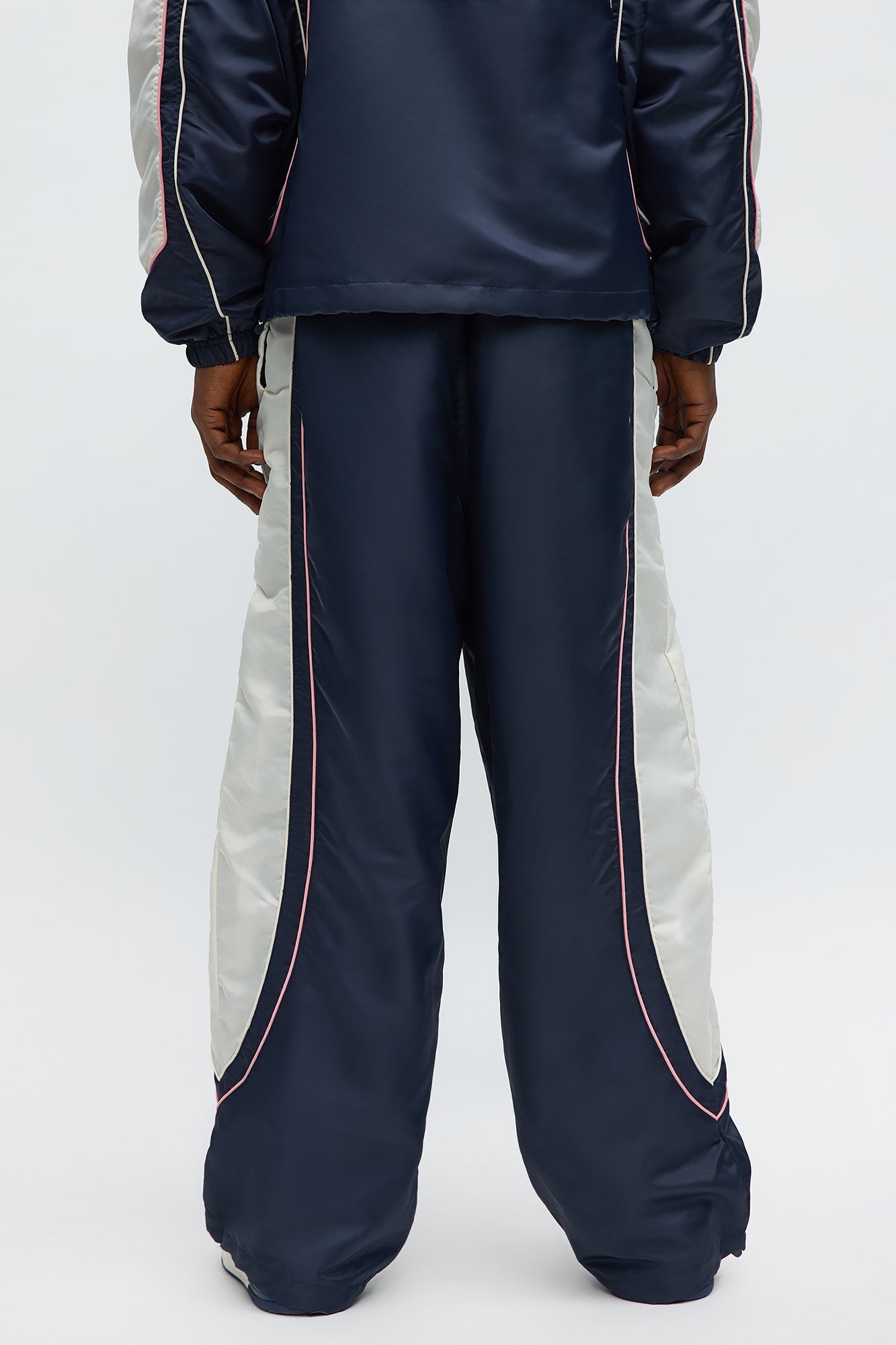 Straight Realest Flow Nylon Pant - Navy/combo
