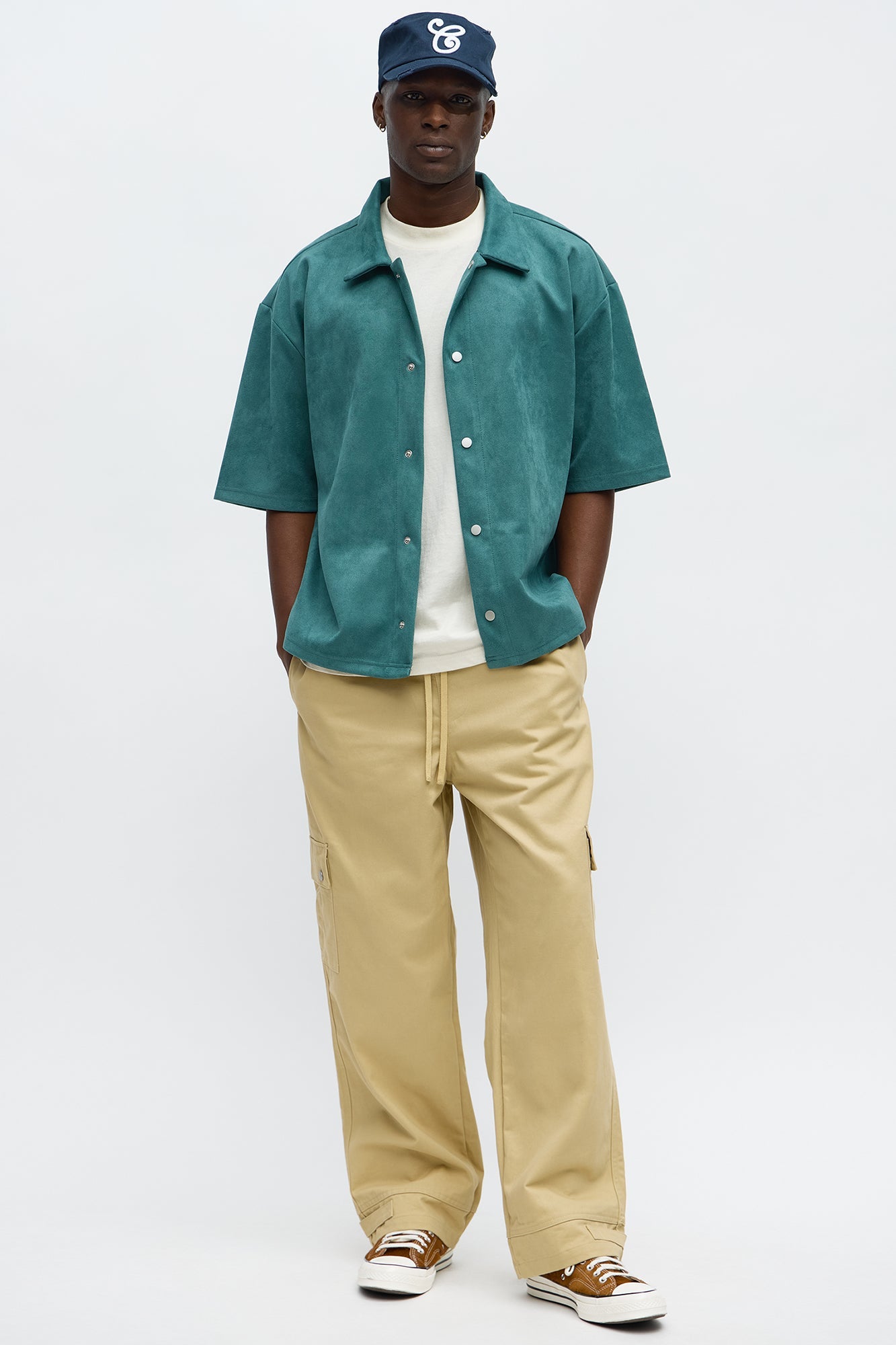 Baggy Talk My Walk Cargo Pant - Khaki