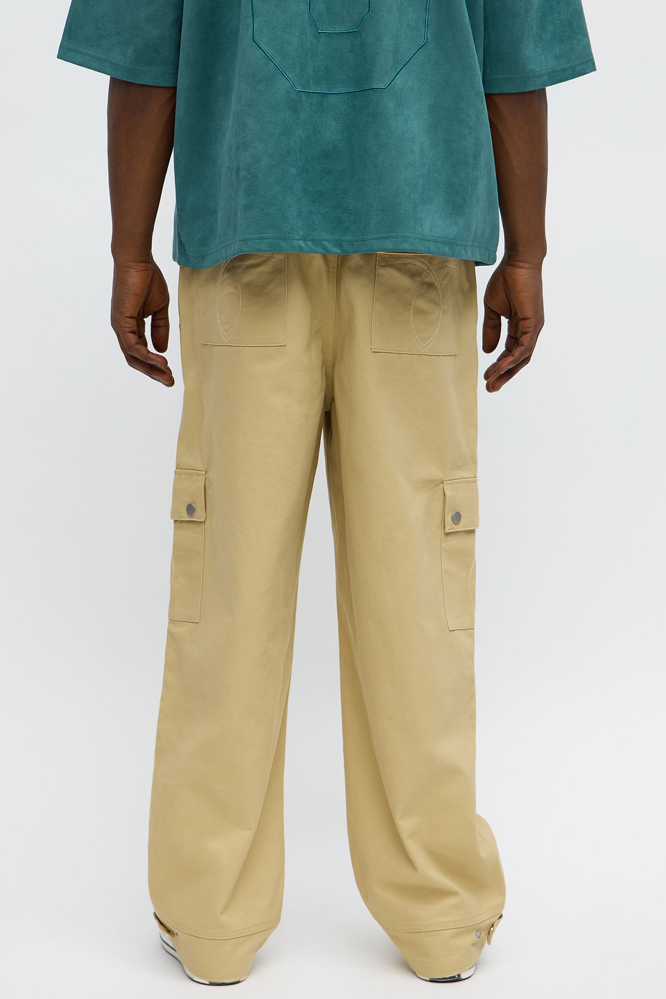 Baggy Talk My Walk Cargo Pant - Khaki