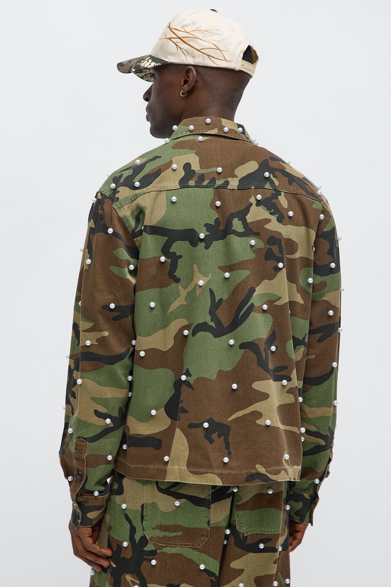 Pearl Wildin Camo Button Up Shirt - Camouflage