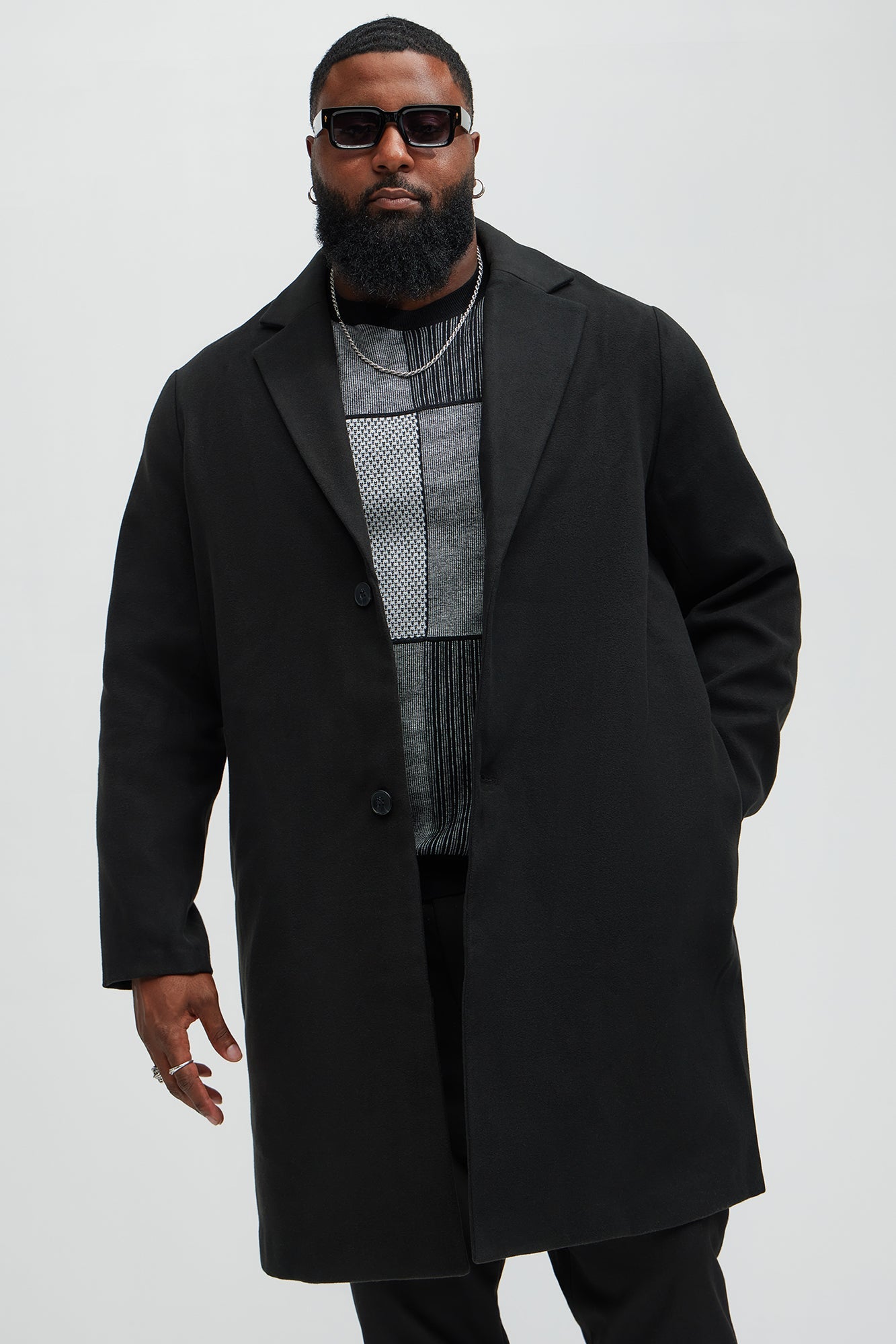 Chadwick Car Coat - Black