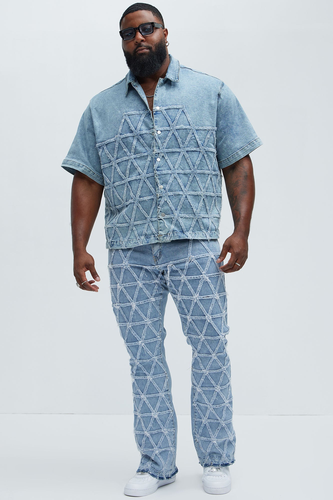 Interstellar Denim Shirt - Light Wash