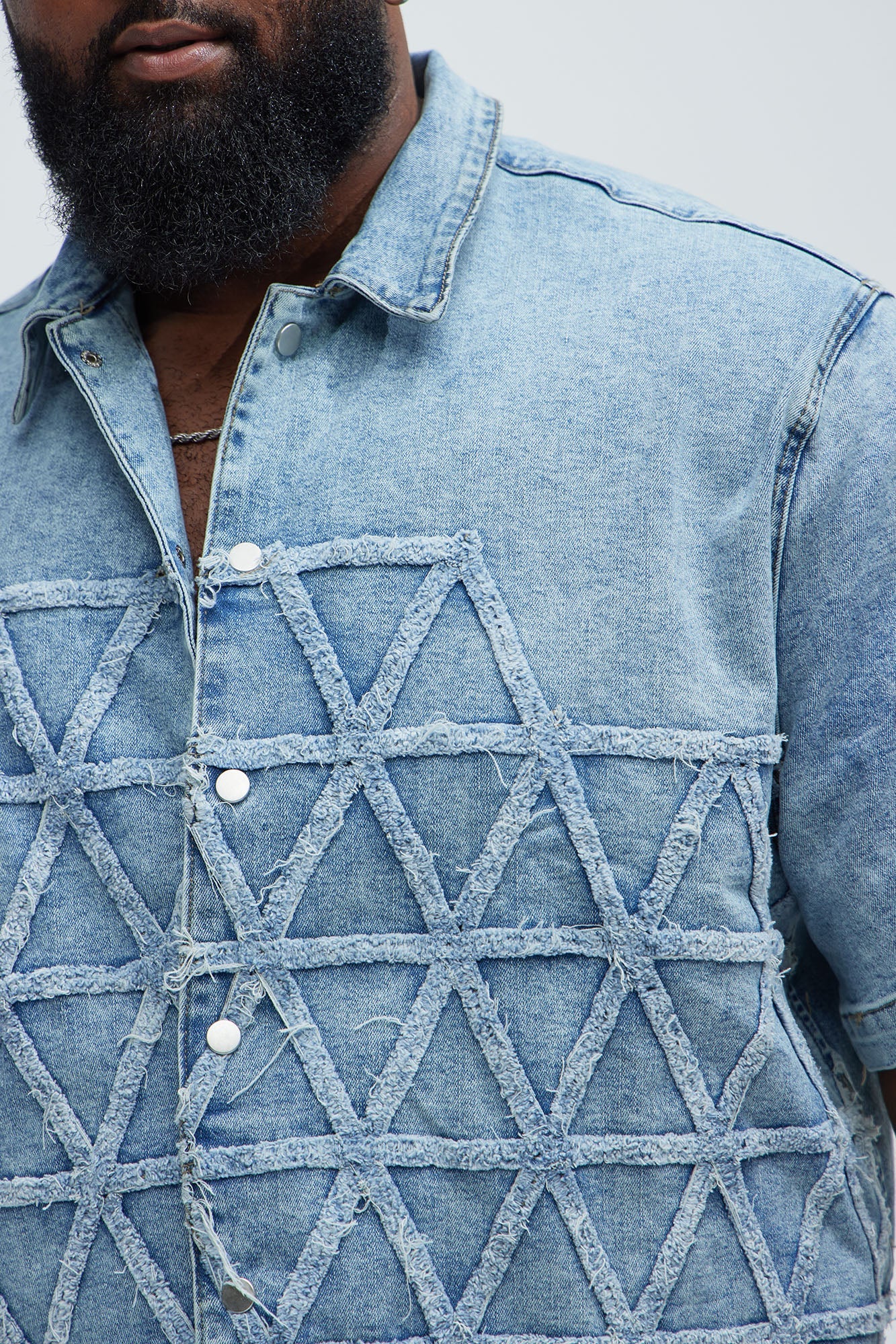 Interstellar Denim Shirt - Light Wash