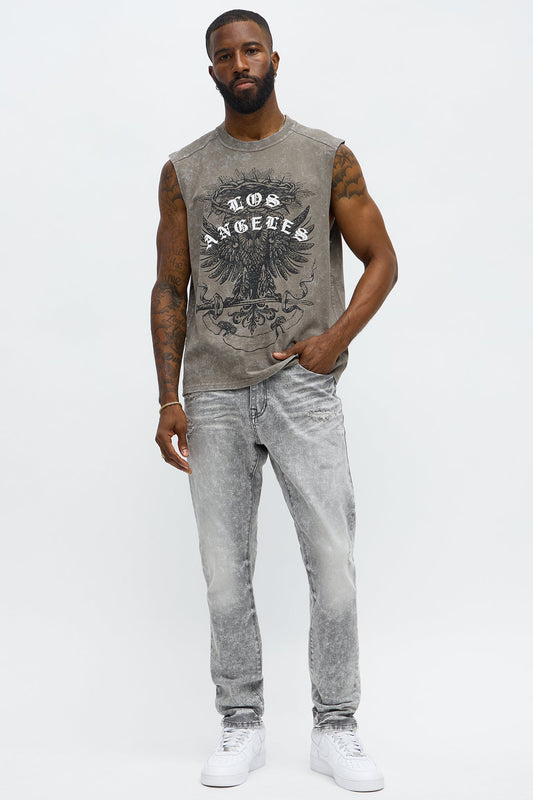 Skinny Got To Me Distressed Jean - Grey