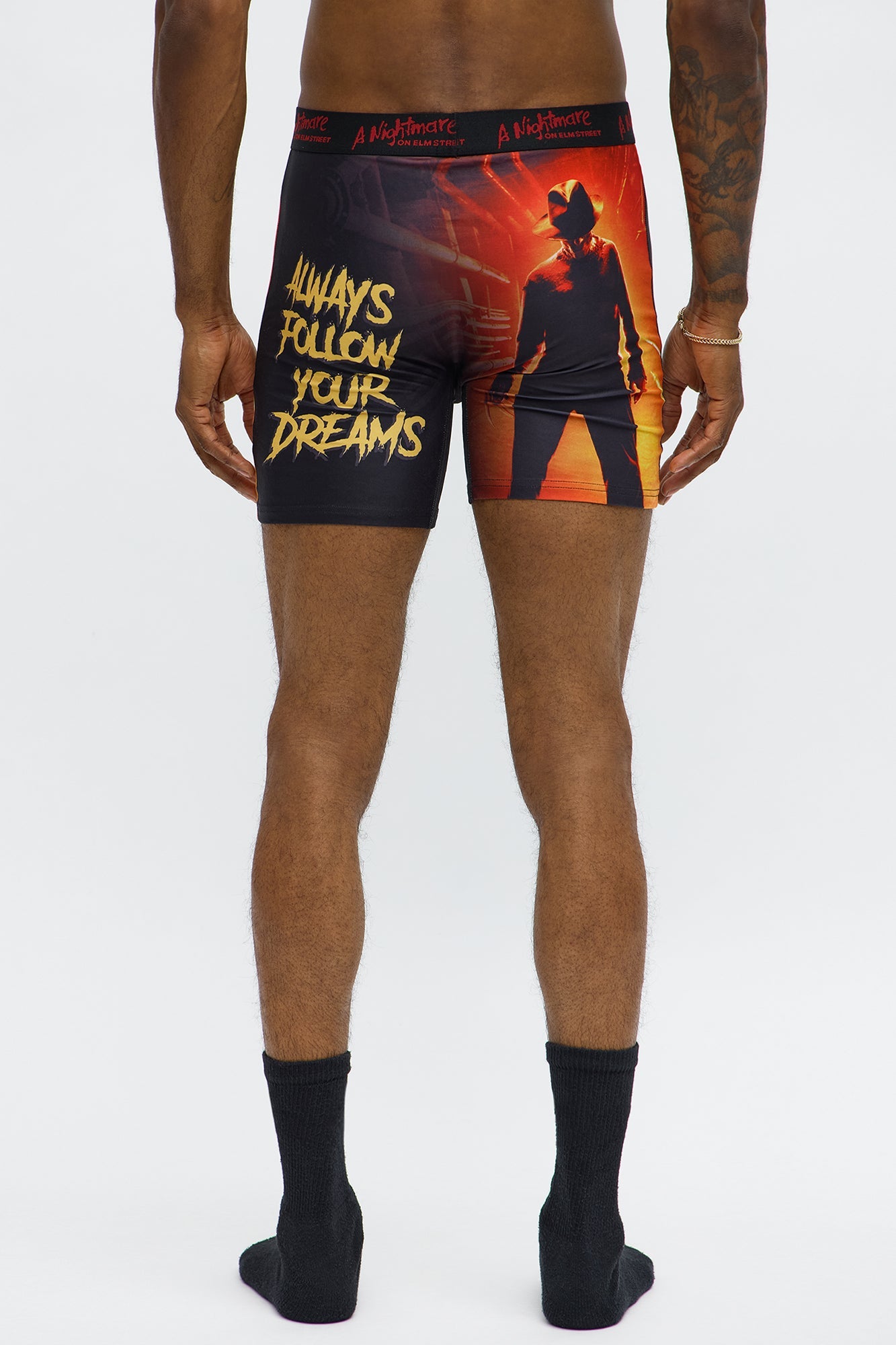 Nightmare On Elm Street Boxer Brief - Black/combo