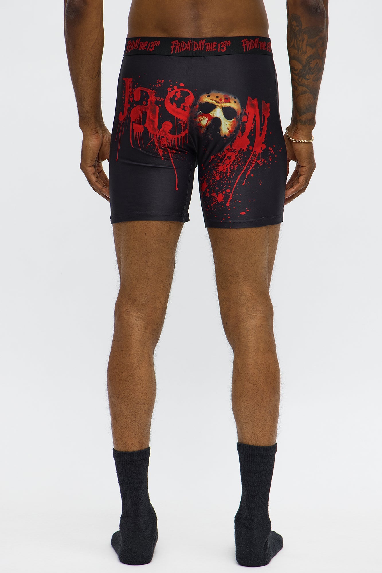 Friday 13th Bloody Jason Boxer Brief - Black/combo