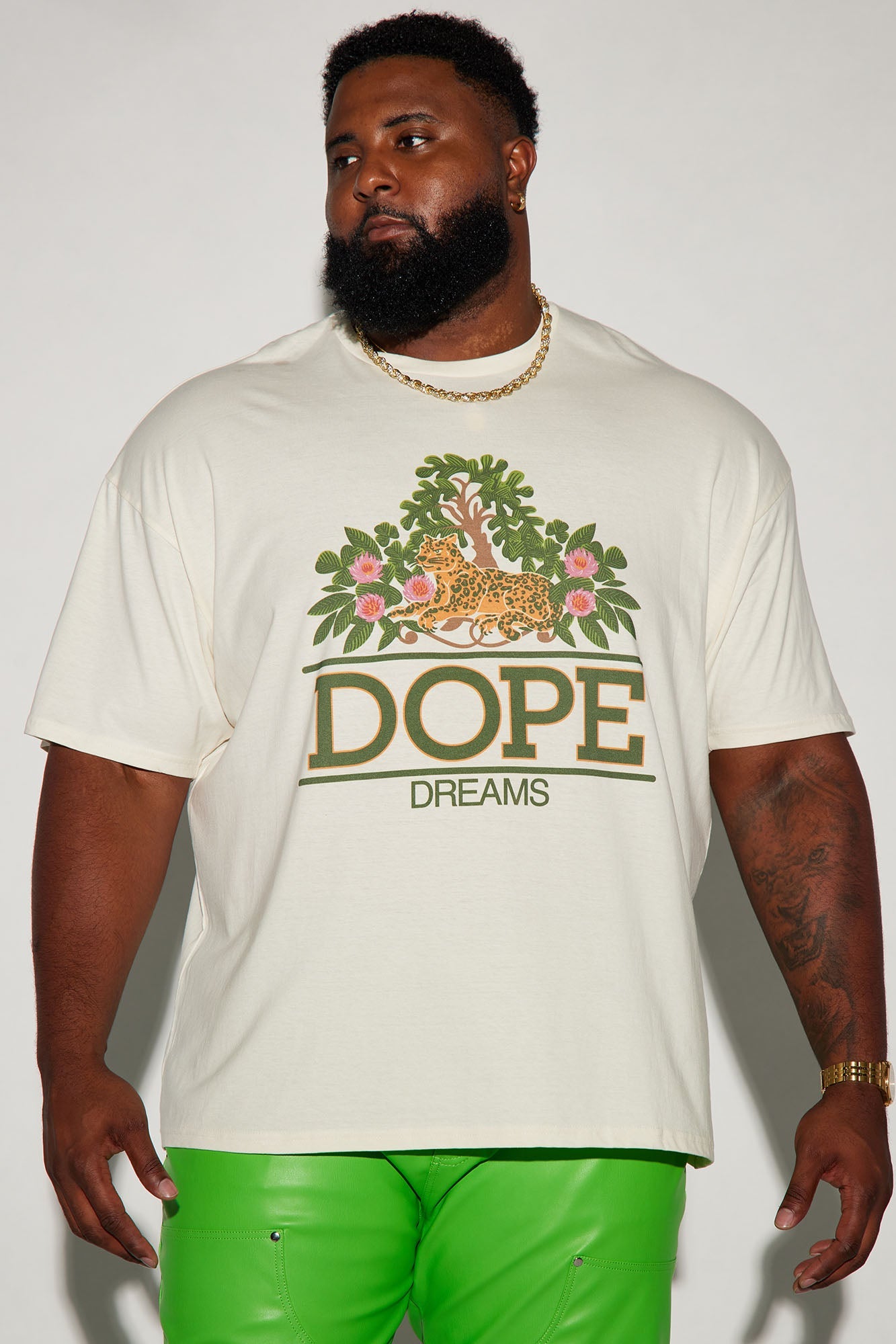 Dope Dreams Short Sleeve Tee - Off White