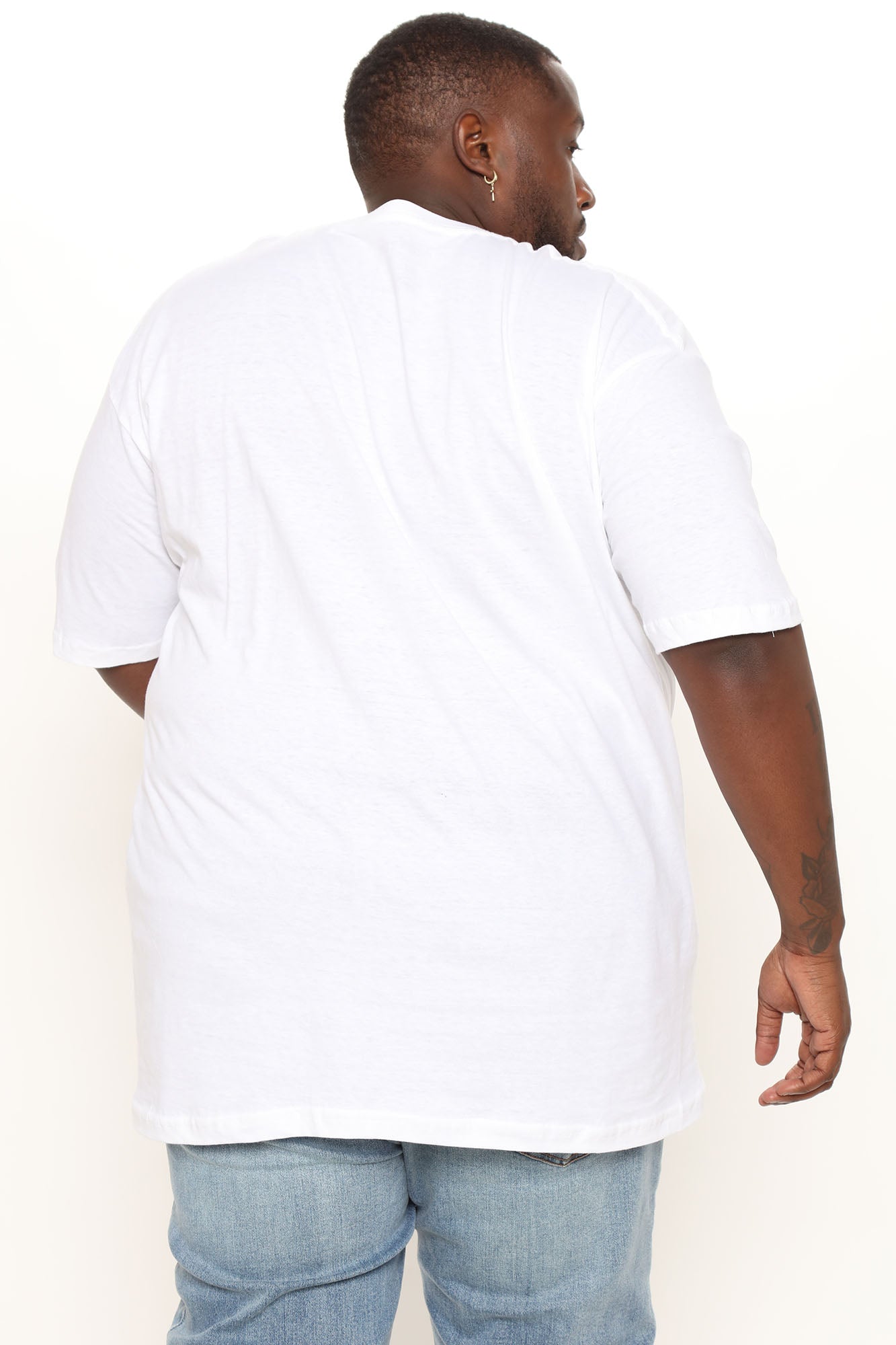 Malcolm X 90's Artist Edition Short Sleeve Tee - White