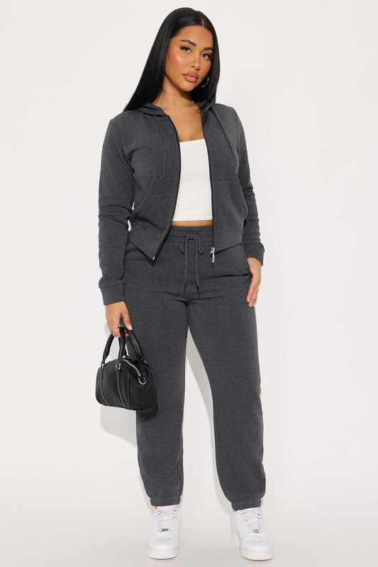 Candice Jogger - Charcoal