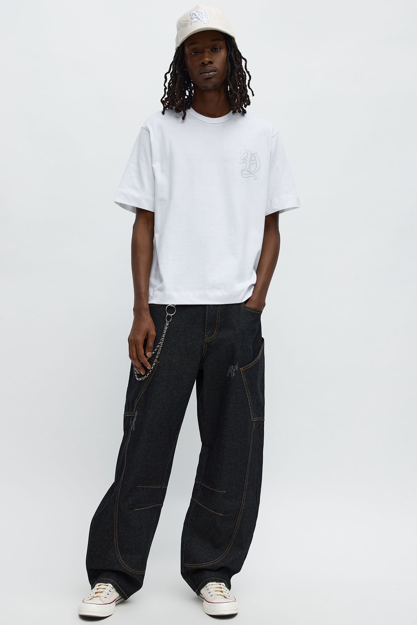 NY 00 Jersey Tee - White