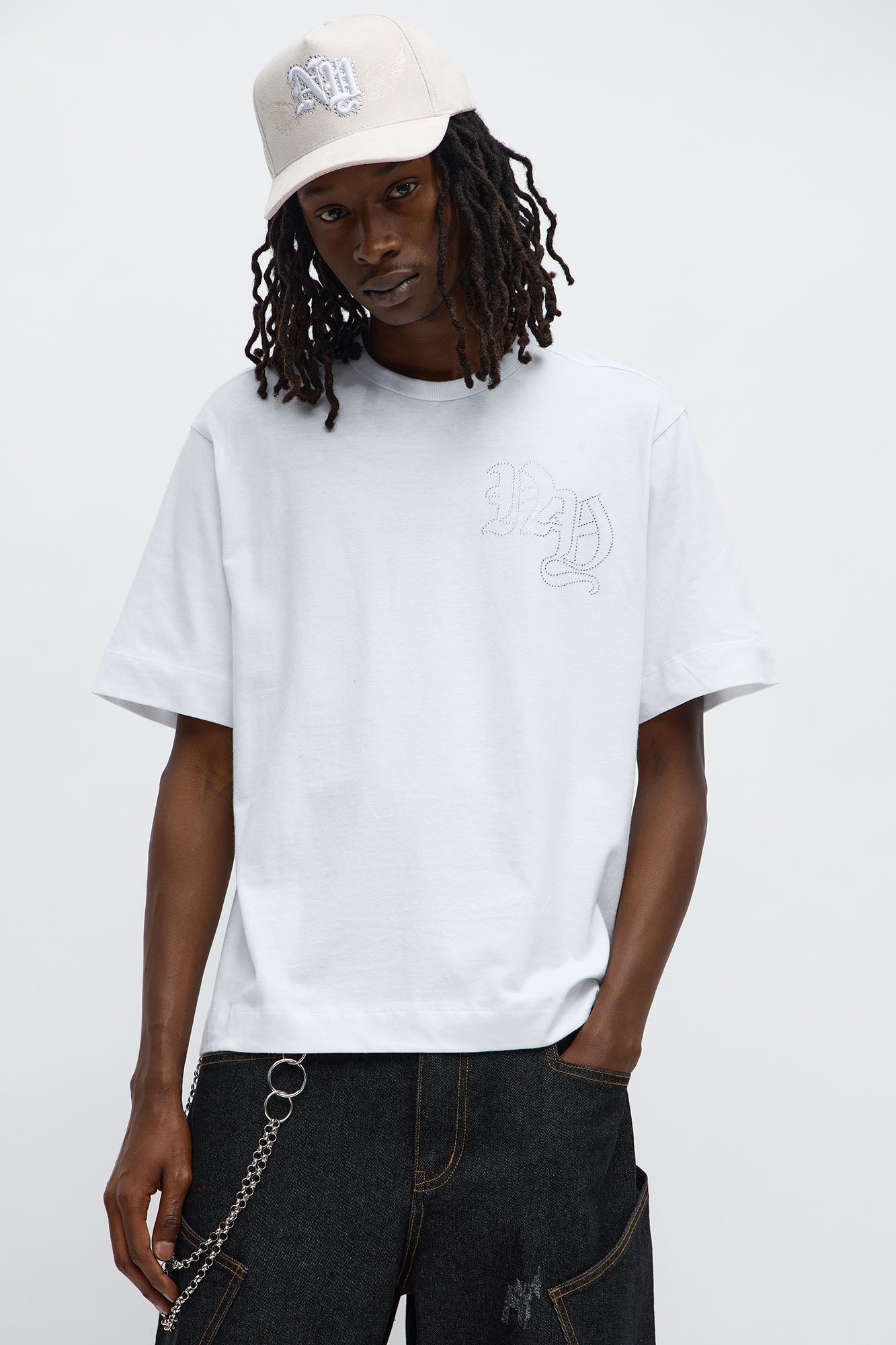 NY 00 Jersey Tee - White