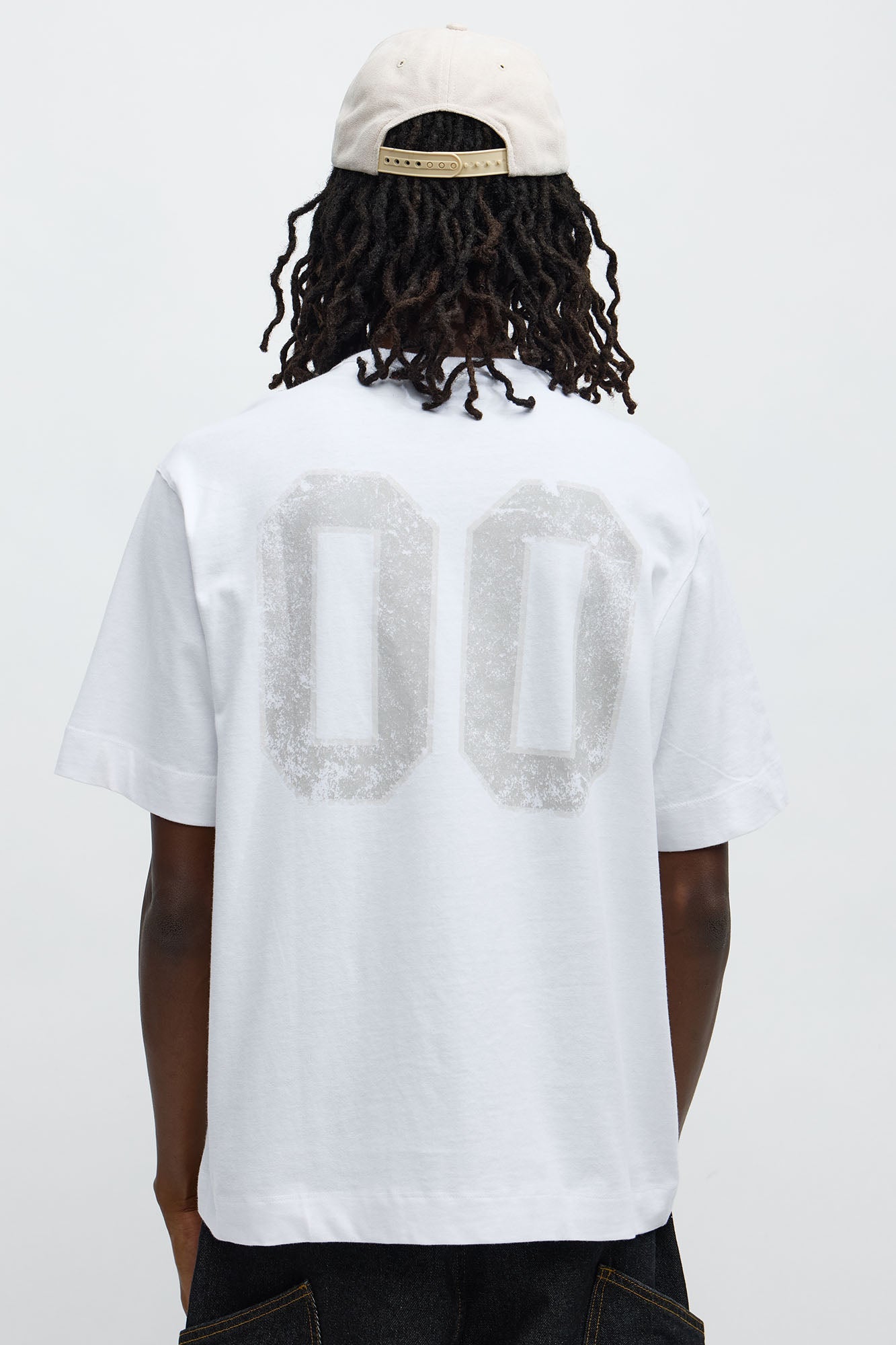 NY 00 Jersey Tee - White