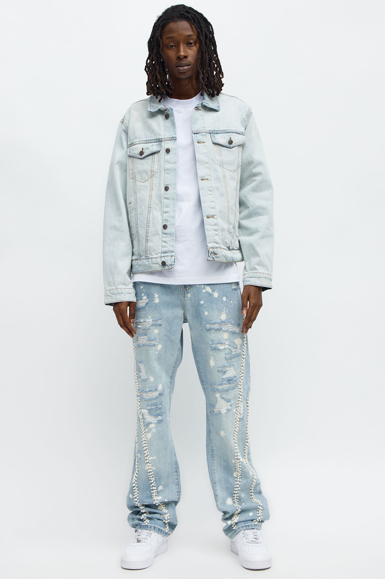 Infield Denim Jacket - Light Wash