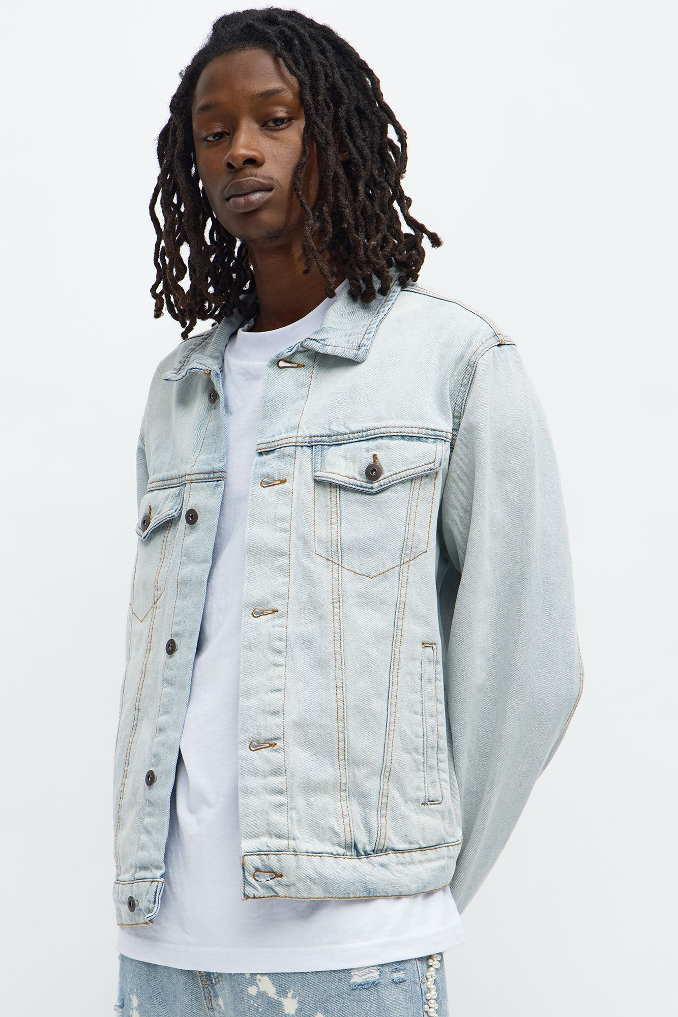 Infield Denim Jacket - Light Wash