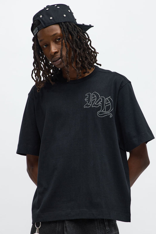 NY 00 Jersey Tee - Black