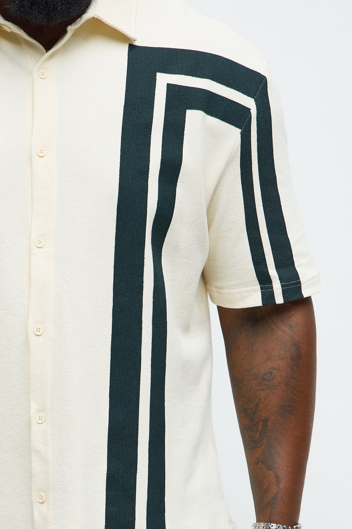 Making Ways Button Up Shirt - Cream