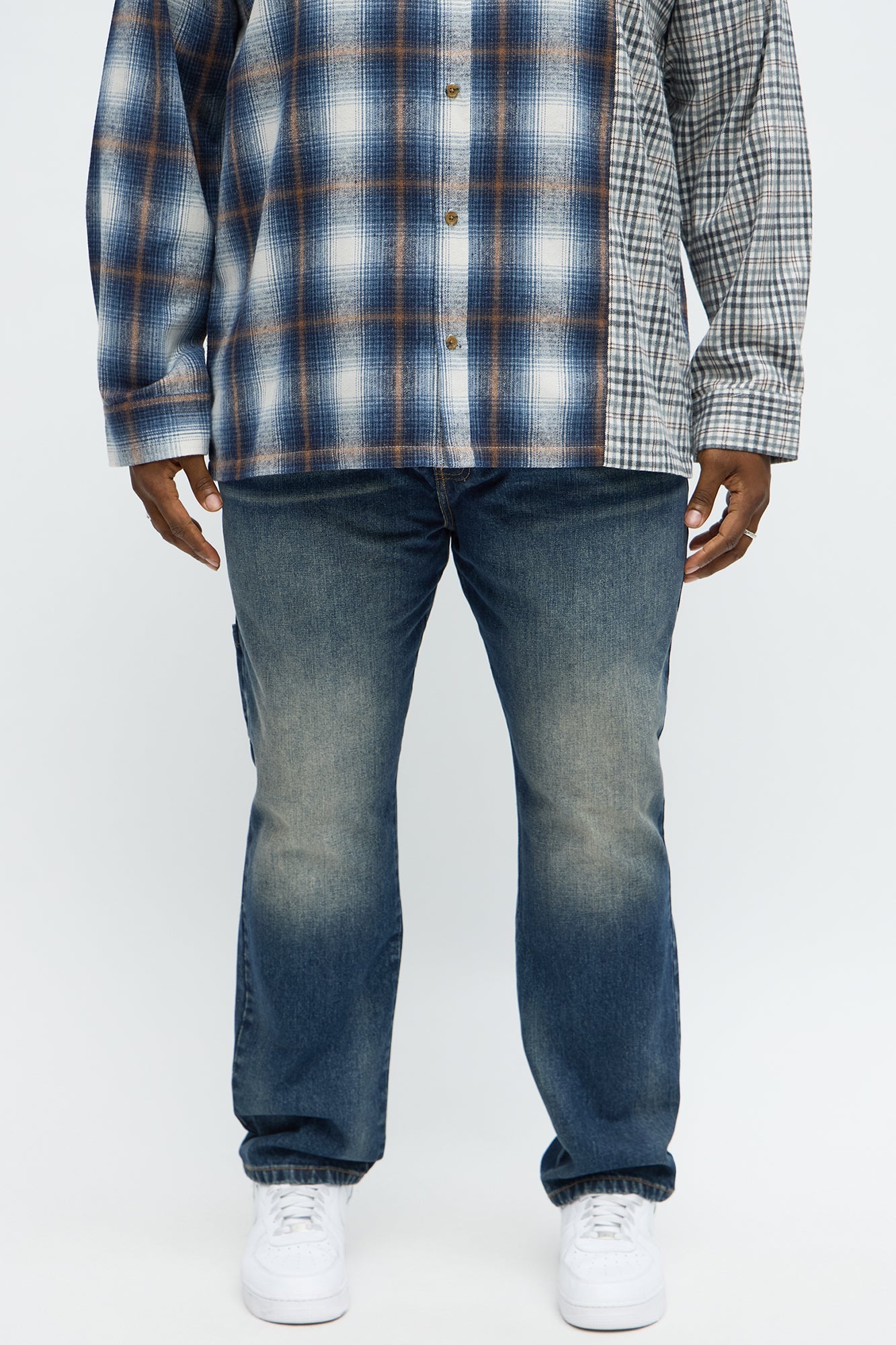 Slim Never Stressin Jeans - Dark Wash