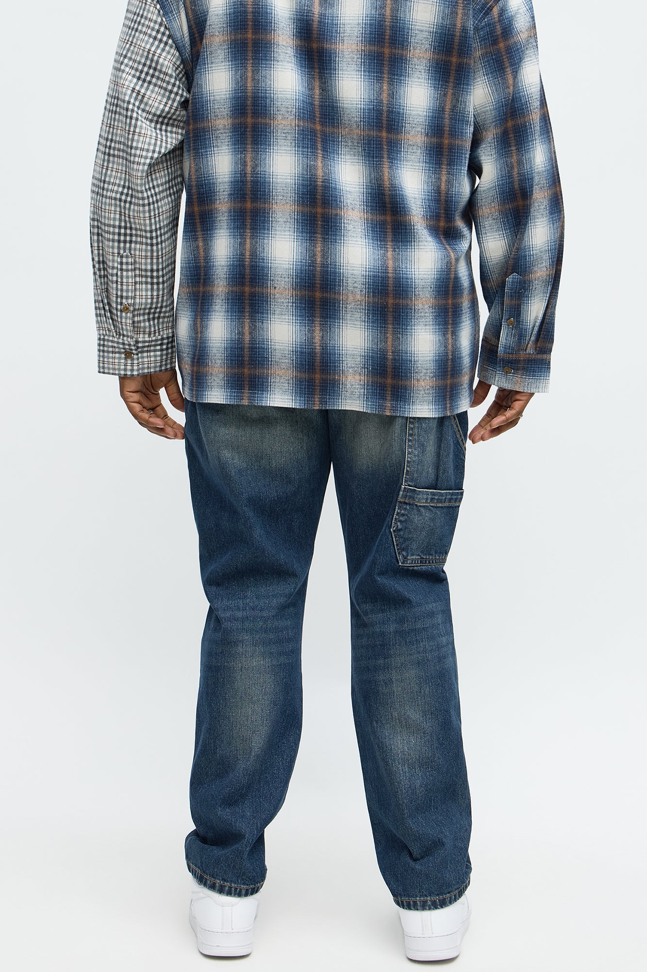 Slim Never Stressin Jeans - Dark Wash