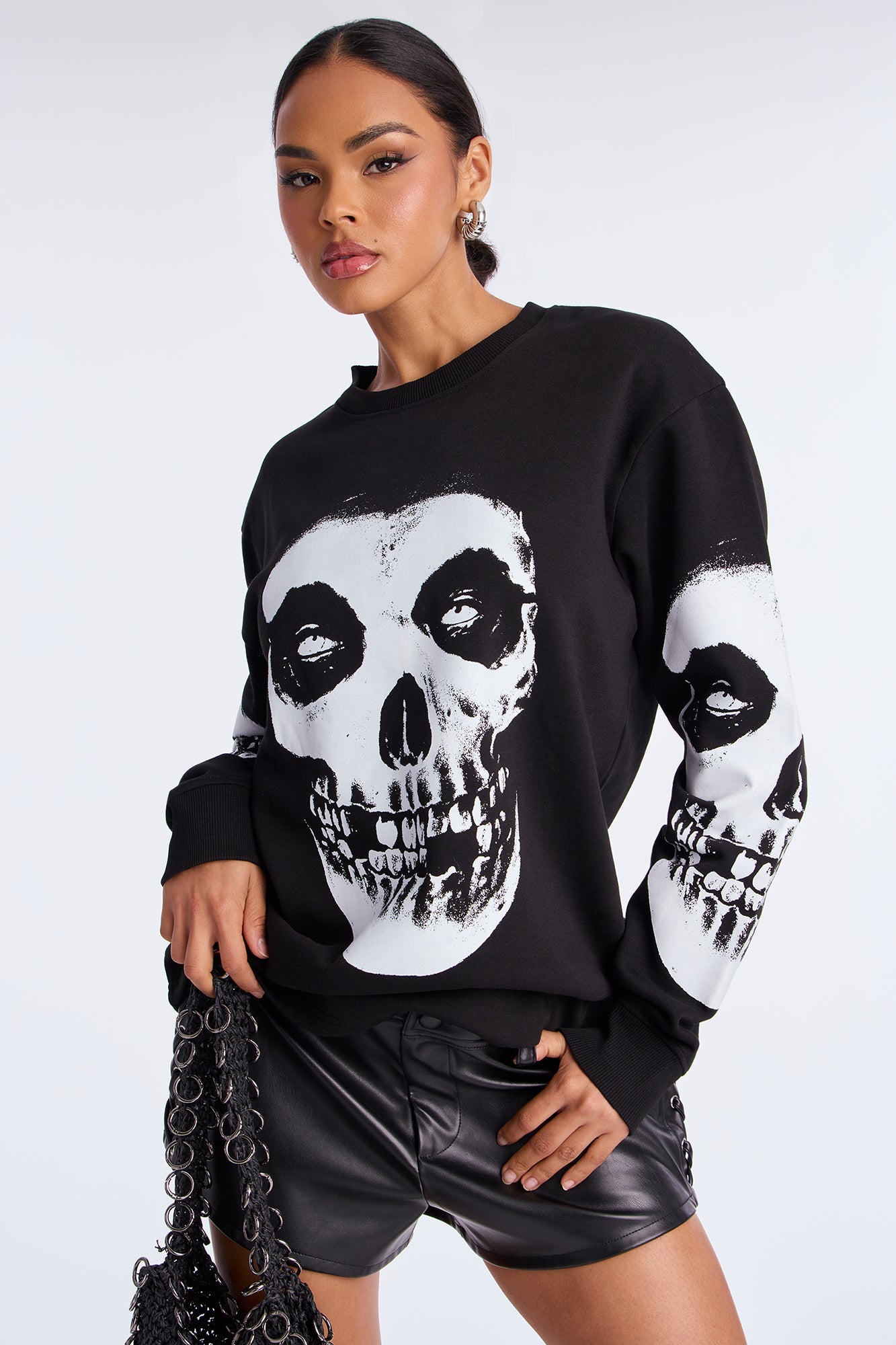 Misfit Mode Sweatshirt - Black