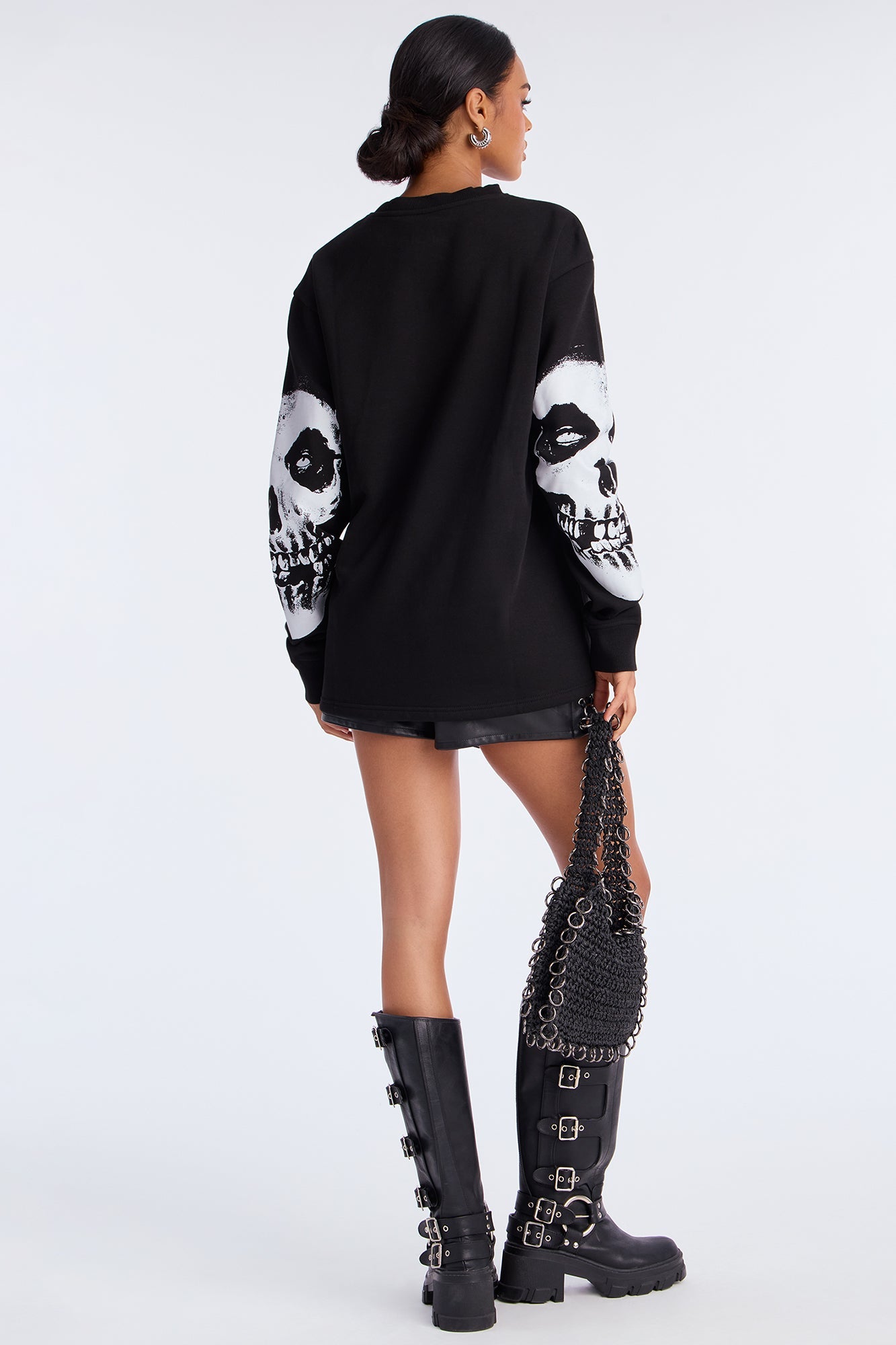 Misfit Mode Sweatshirt - Black