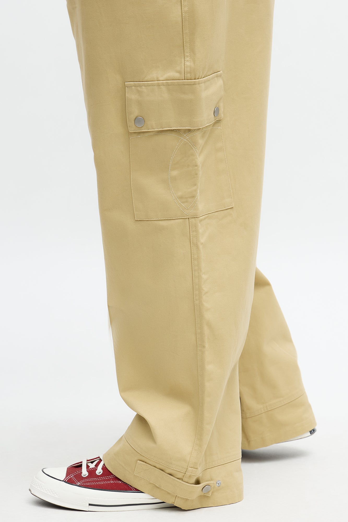 Baggy Talk My Walk Cargo Pant - Khaki