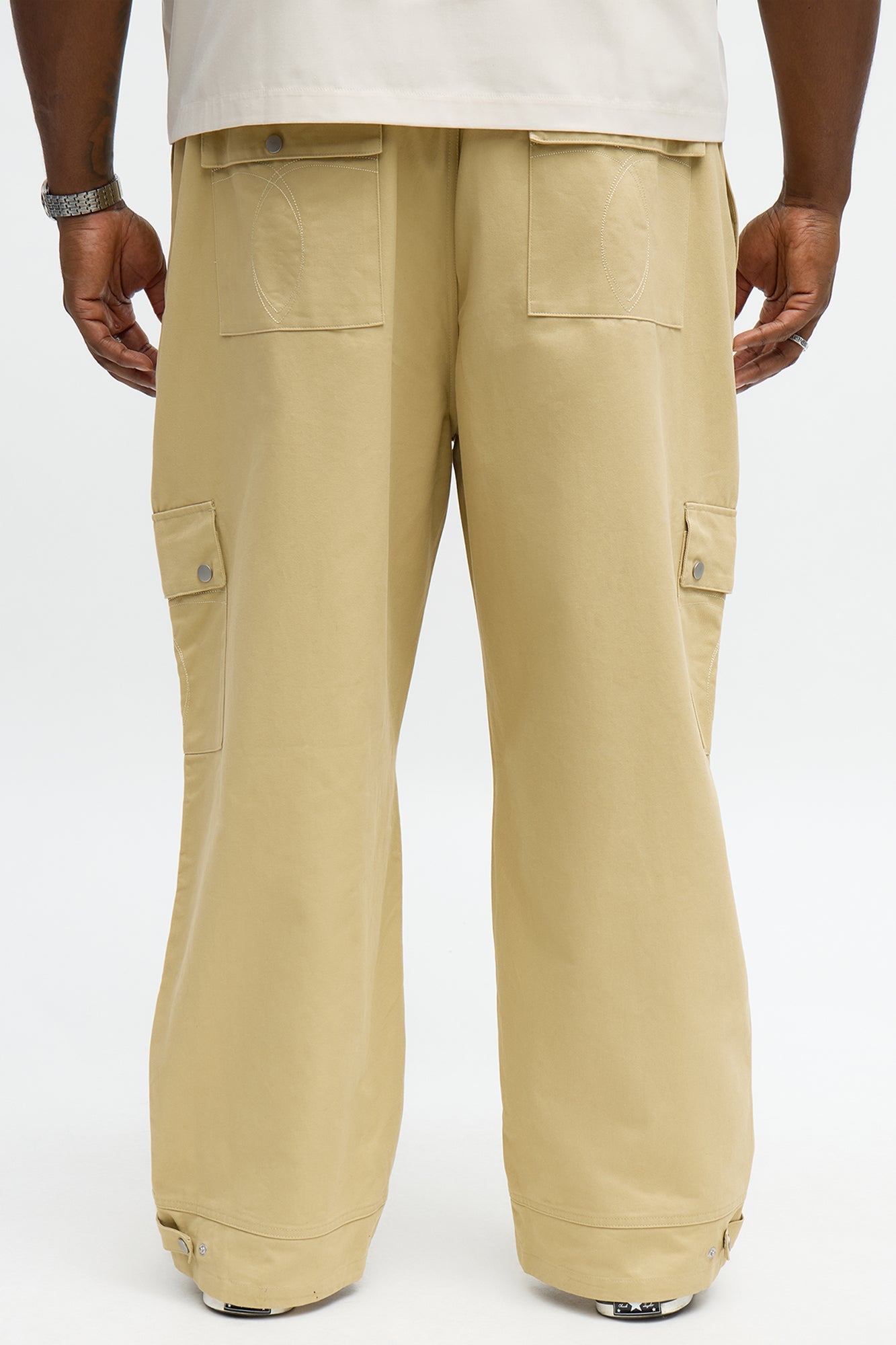 Baggy Talk My Walk Cargo Pant - Khaki