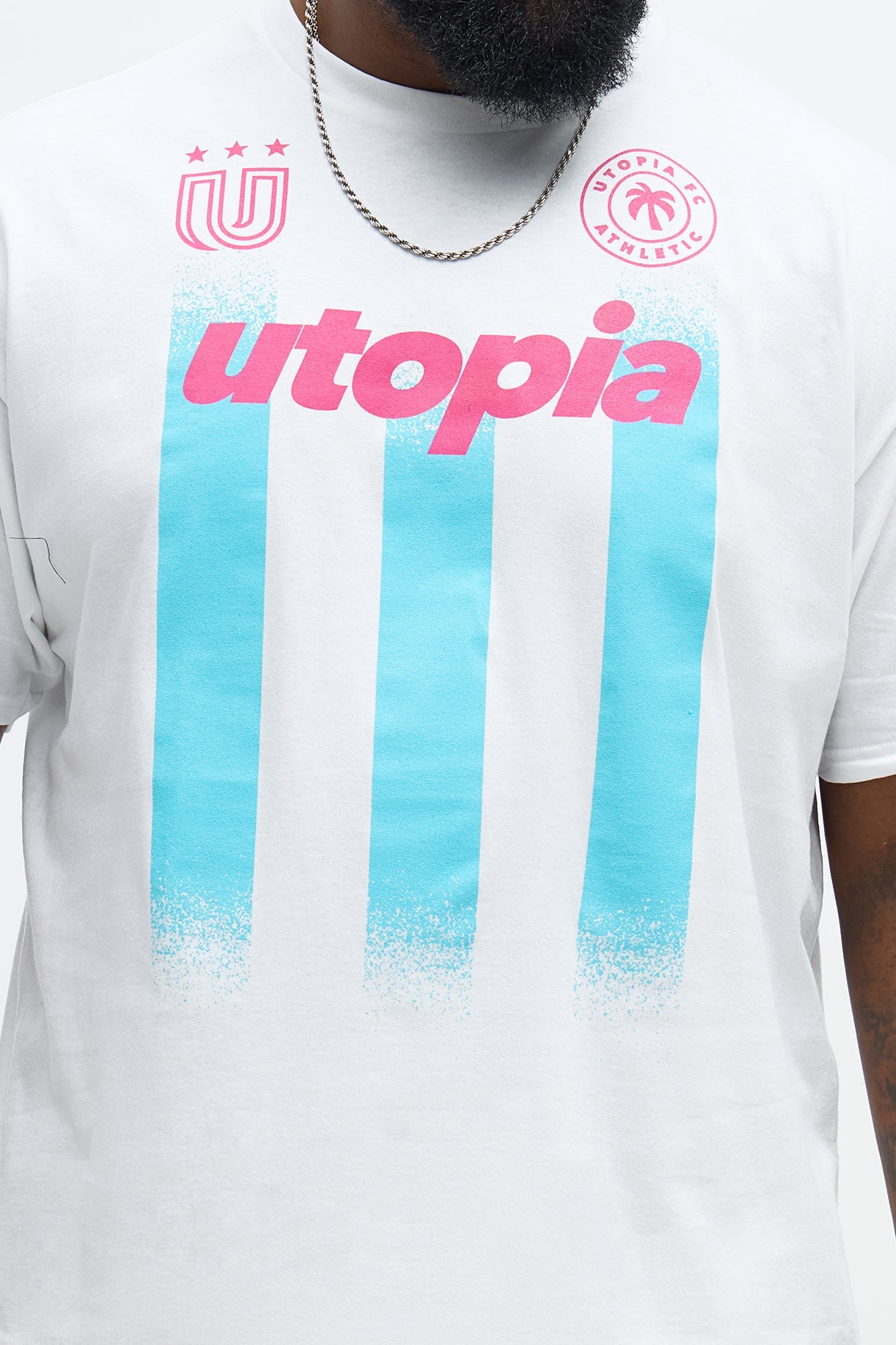 Utopia FC Home Short Sleeve Tee - White