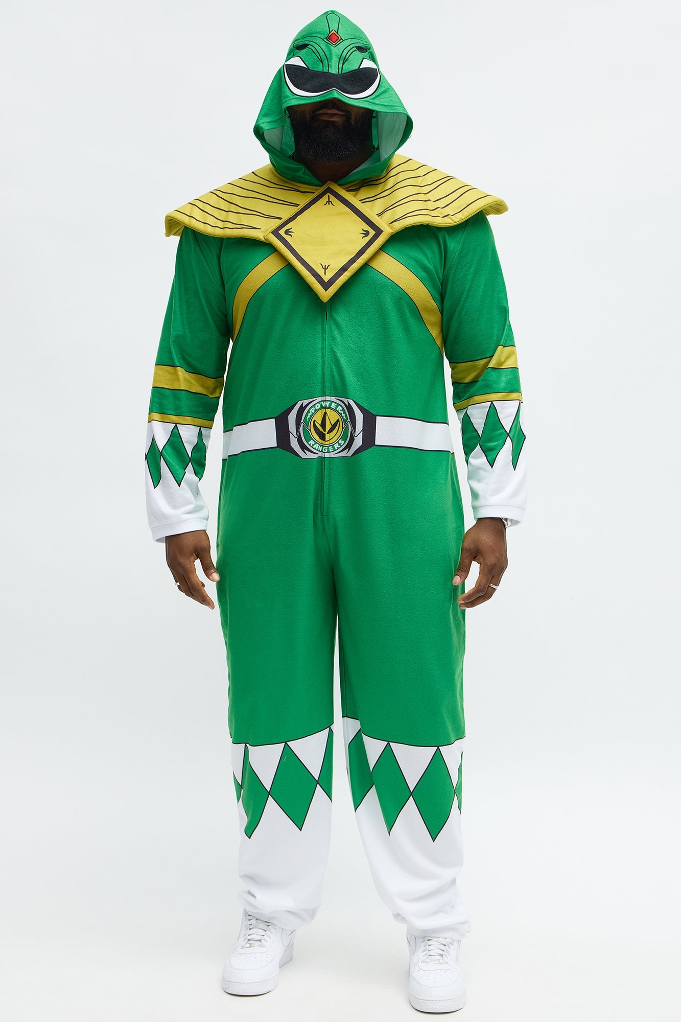 Mighty Morphin Power Ranger One Piece Costume - Green