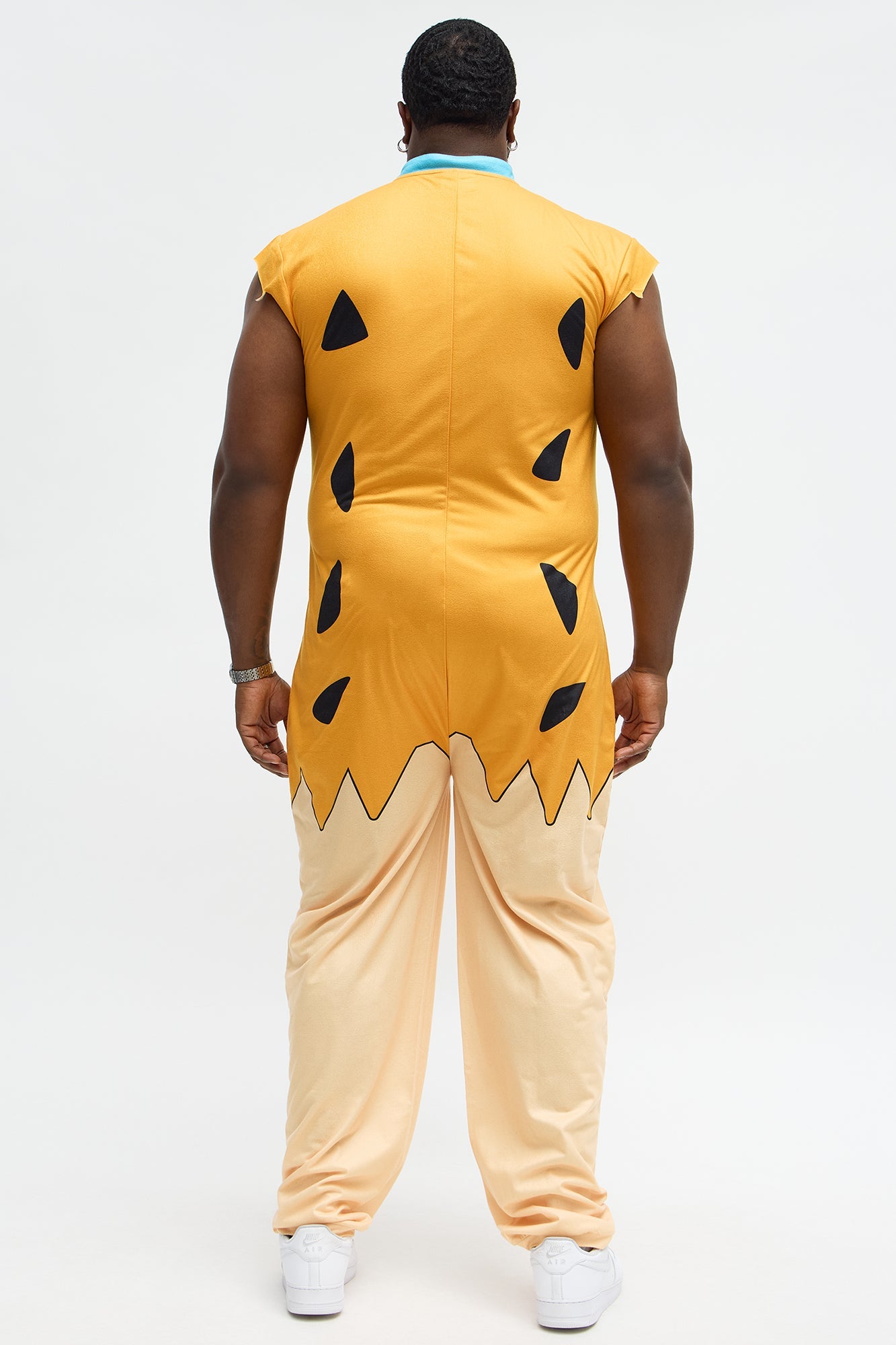 Fred Flintstone One Piece Costume - Orange/combo
