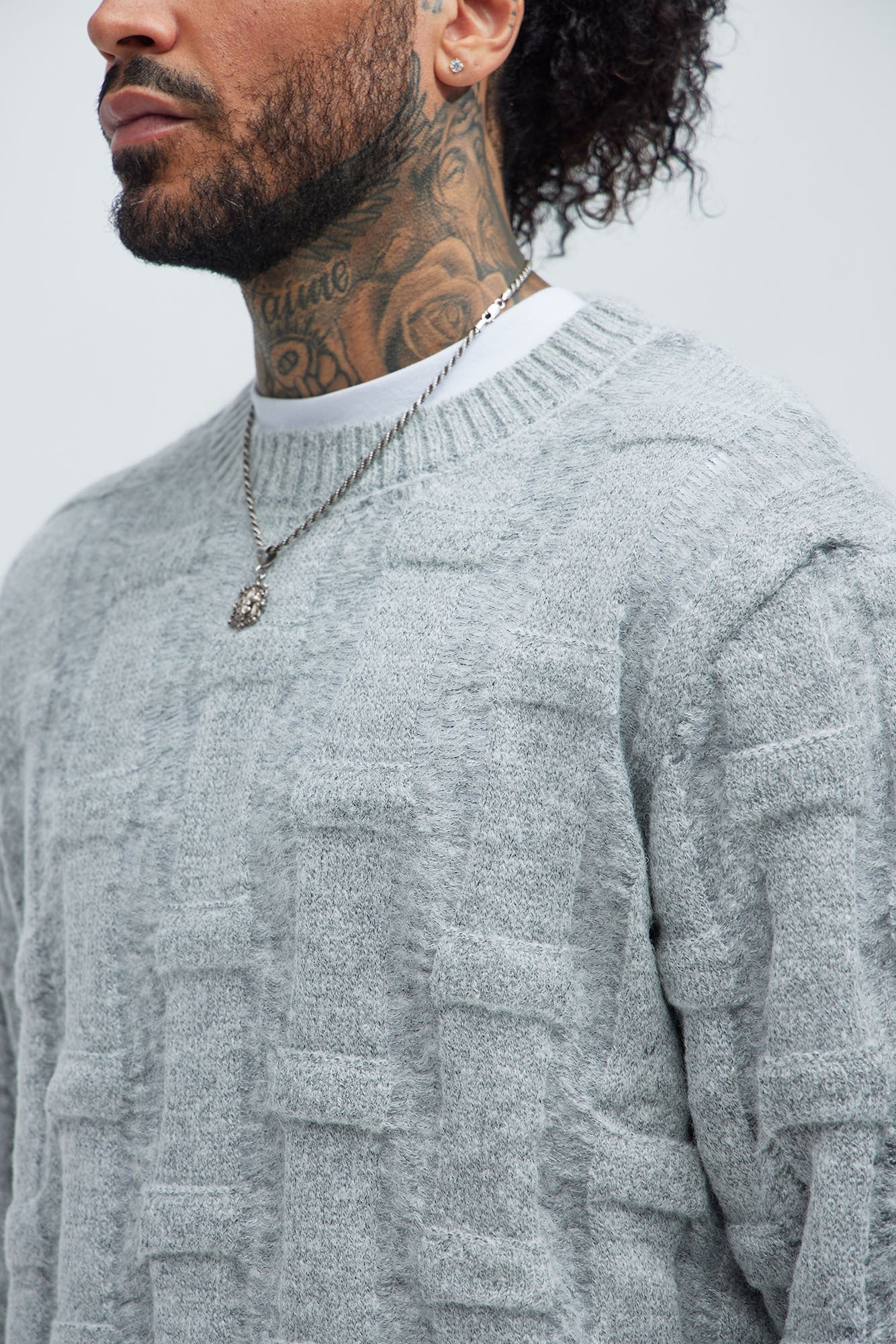 Fairview Crewneck Sweater - Grey