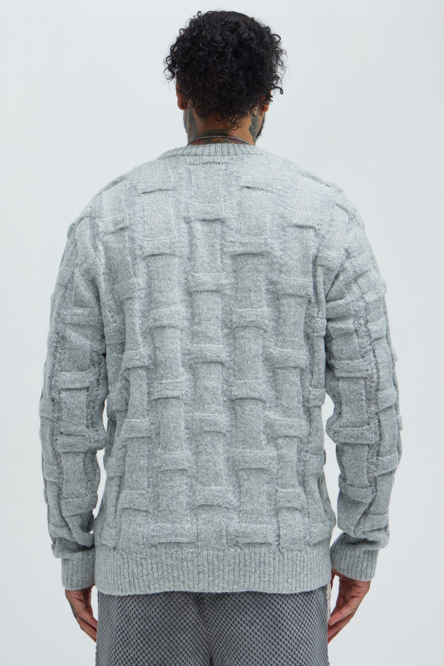 Fairview Crewneck Sweater - Grey